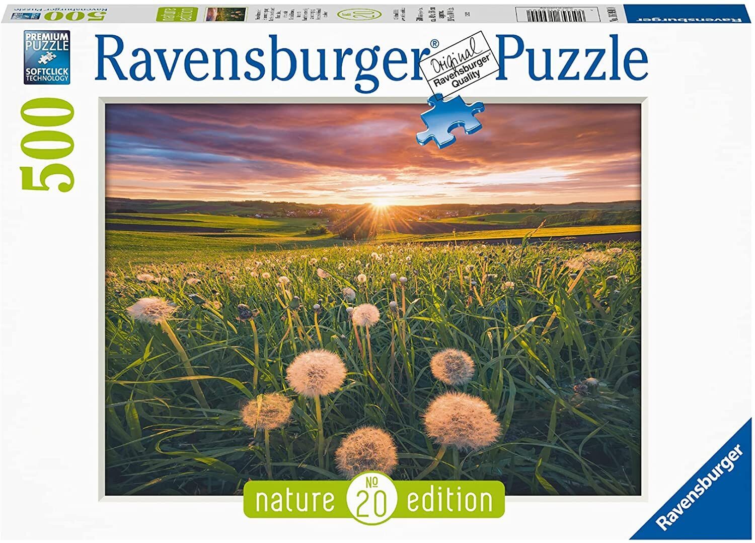 Ravensburger Dandelions At Sunset 500 Piece - Toyworld Australia