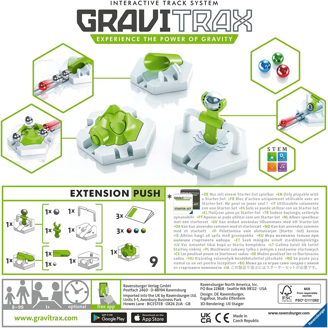 GraviTrax Extension Push