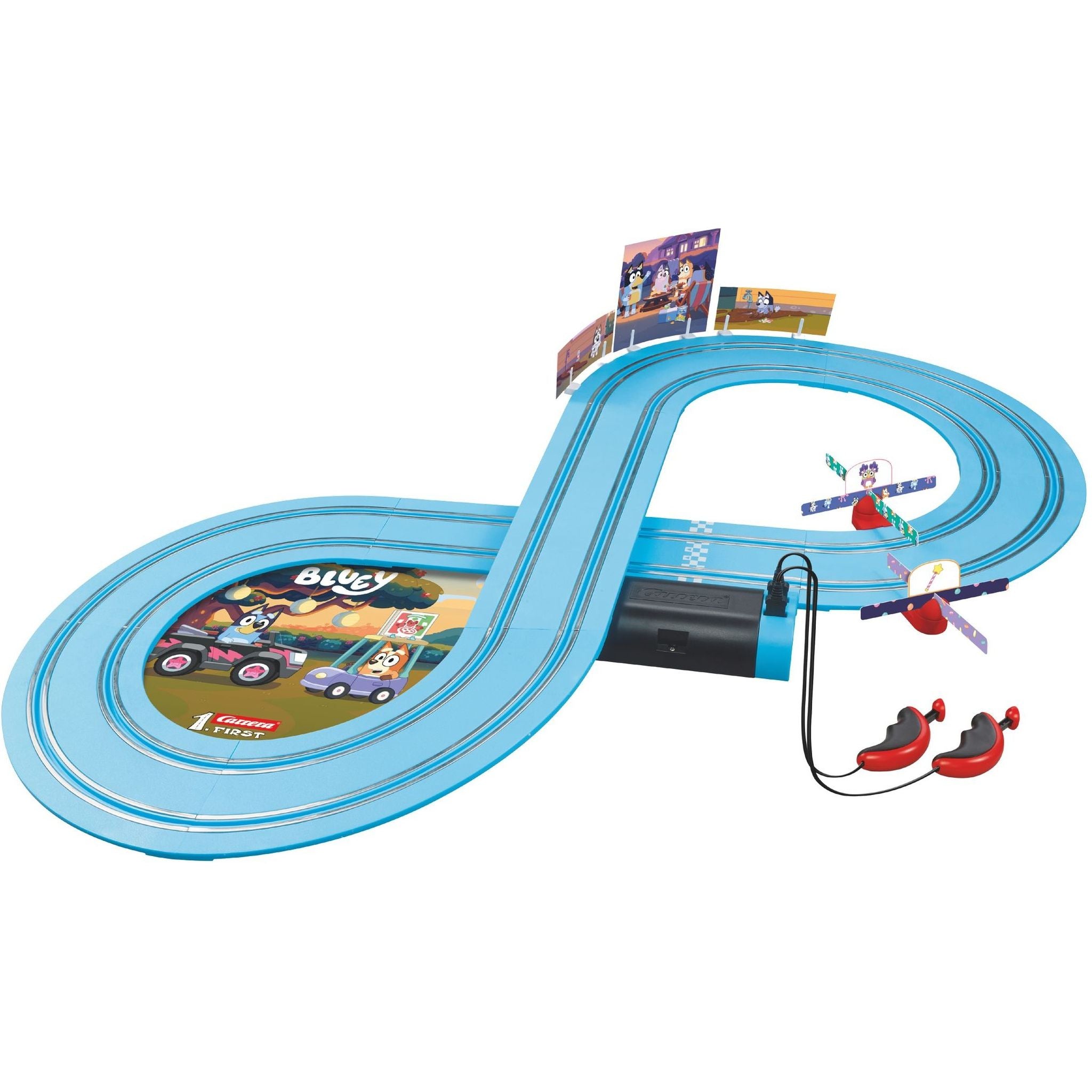 Carrera First Bluey & Bingo Race Slot Car Track Set - Toyworld Australia