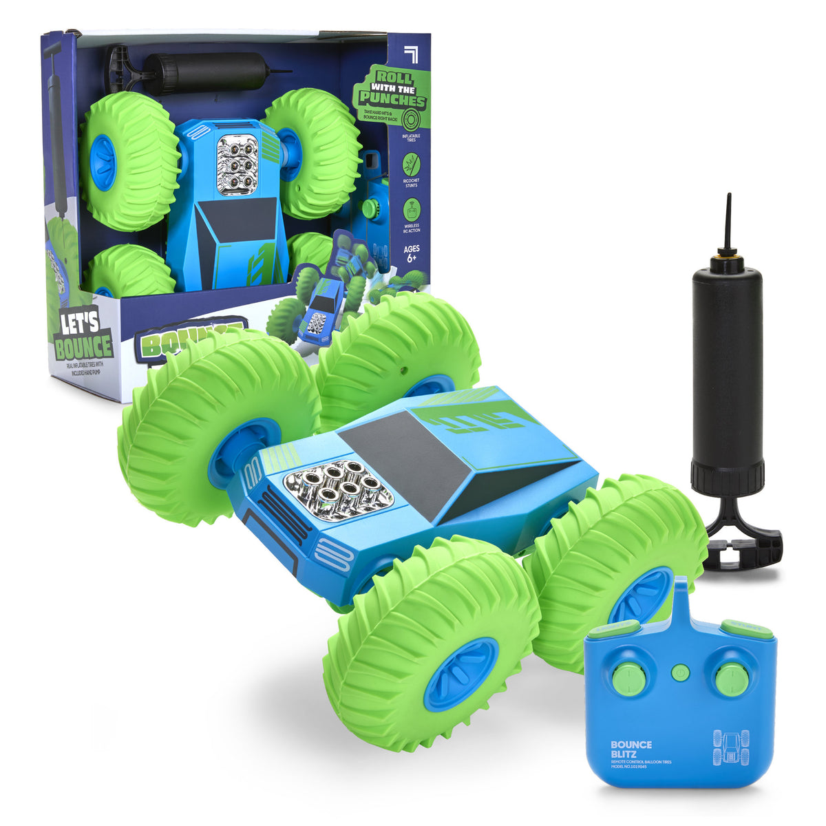 Sharper Image RC Flip Stunt Bounce Blitz