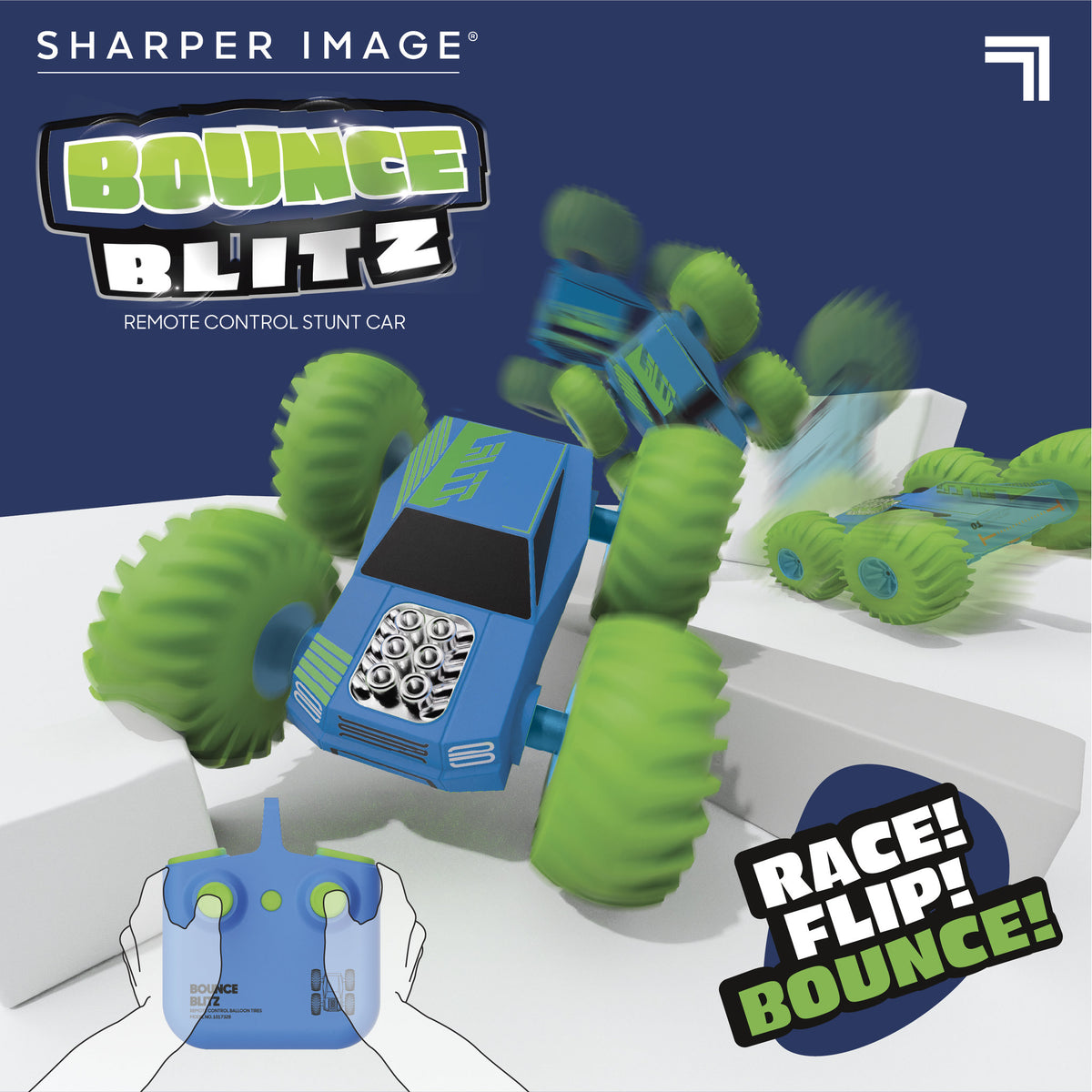 Sharper Image RC Flip Stunt Bounce Blitz