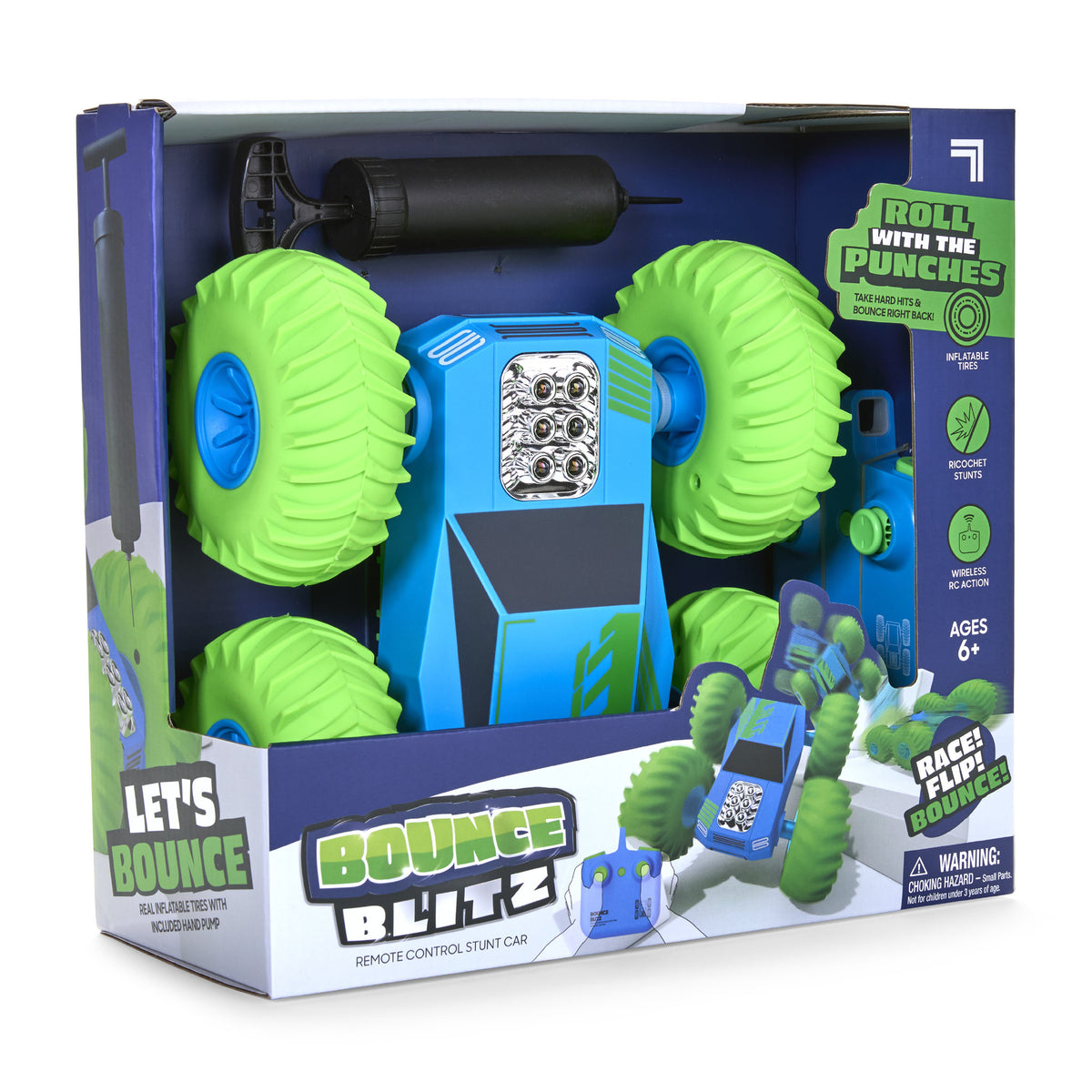 Sharper Image RC Flip Stunt Bounce Blitz