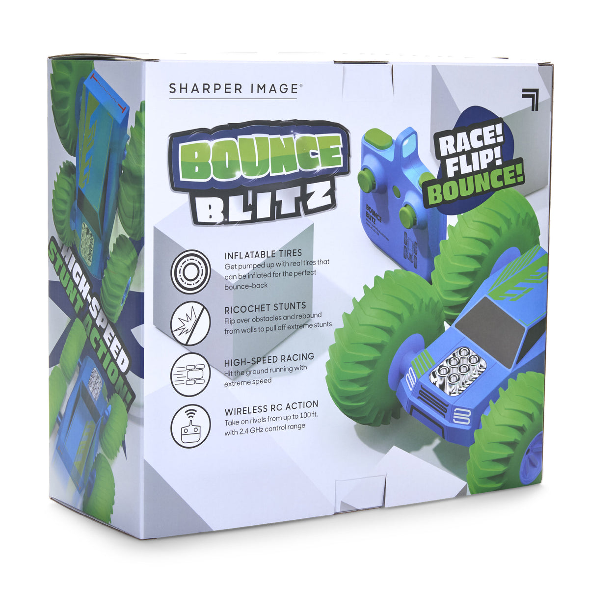 Sharper Image RC Flip Stunt Bounce Blitz