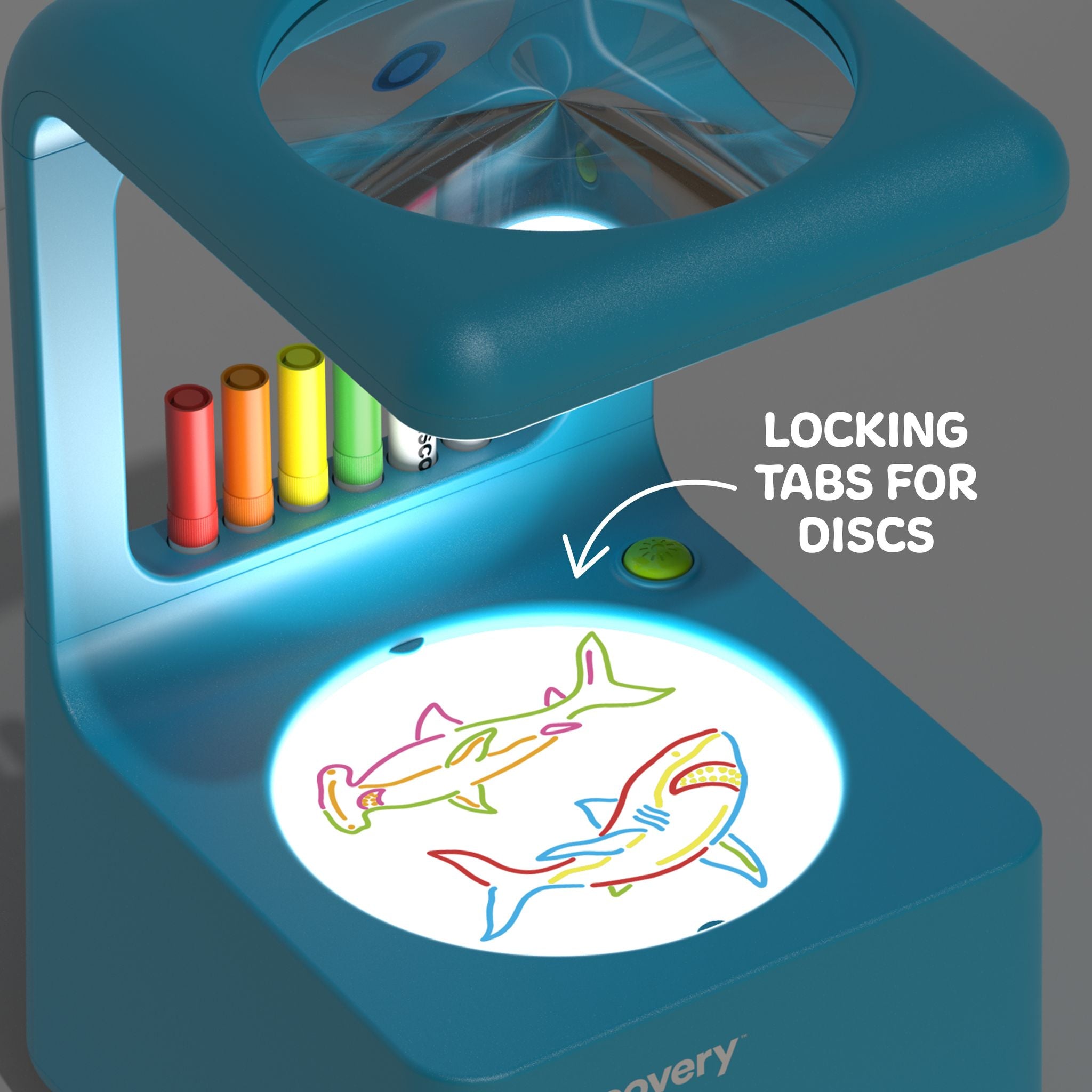 Discovery Doodle Projector Light Art Station - Toyworld Australia