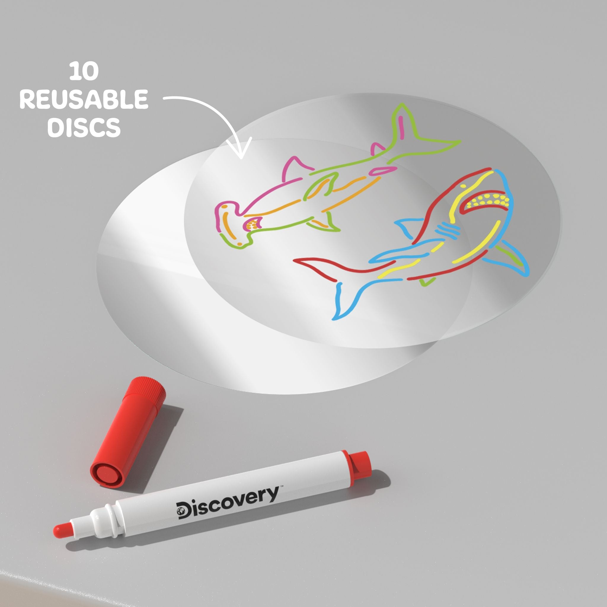 Discovery Doodle Projector Light Art Station - Toyworld Australia