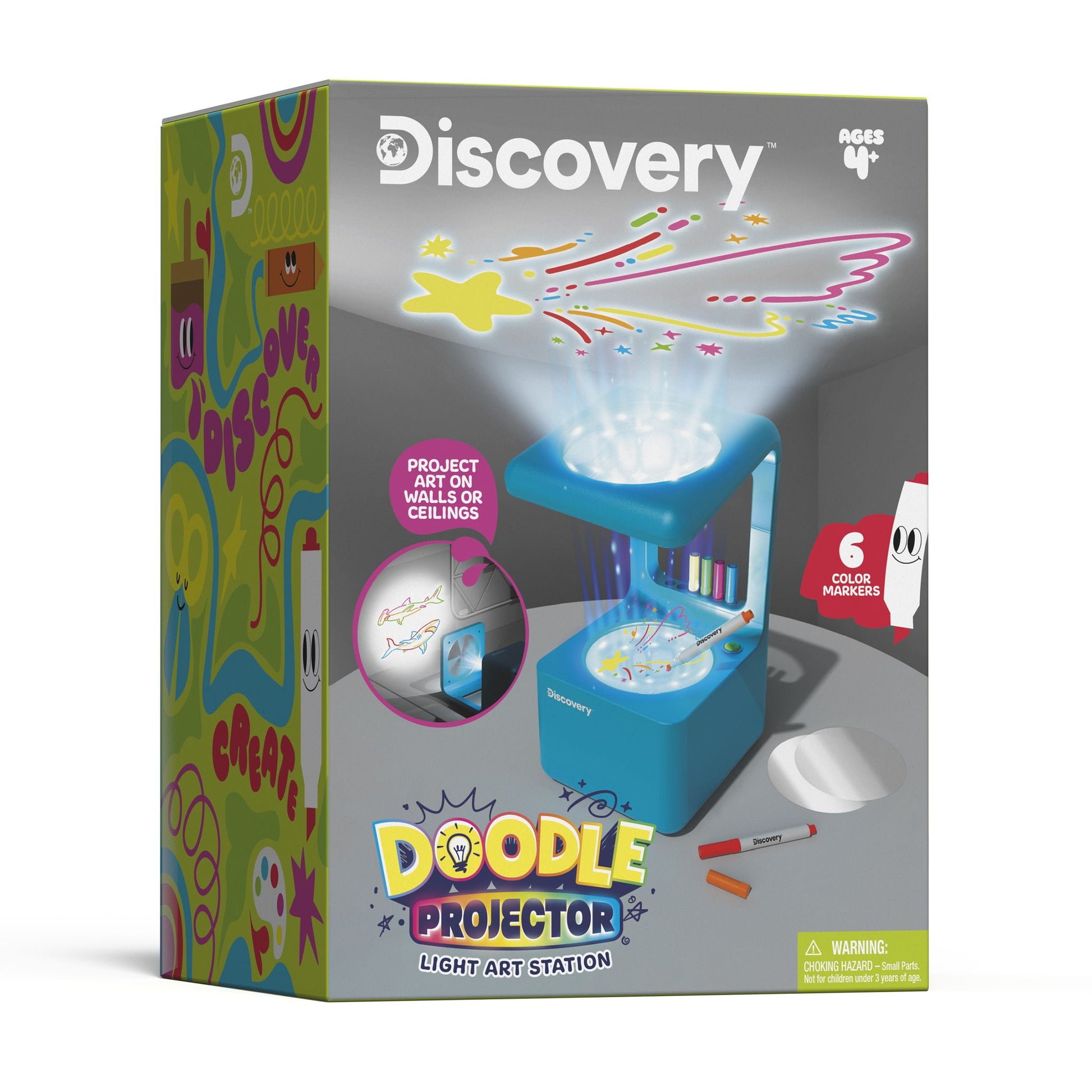 Discovery Doodle Projector Light Art Station - Toyworld Australia