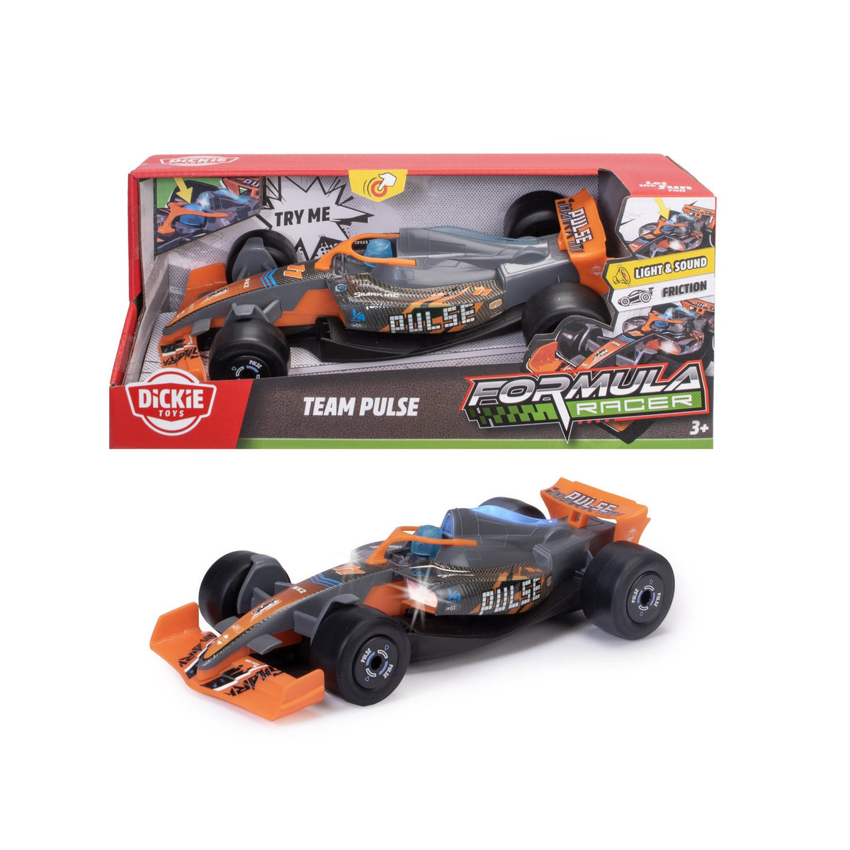 Dickie Toys Formula Racer Team Pulse 1:24 Die-Cast Vehicle