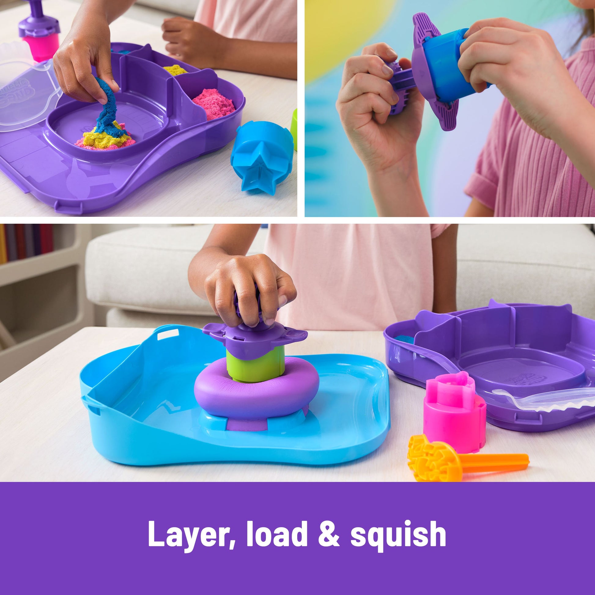 Kinetic Sand SquishMotion Playset - Toyworld Australia