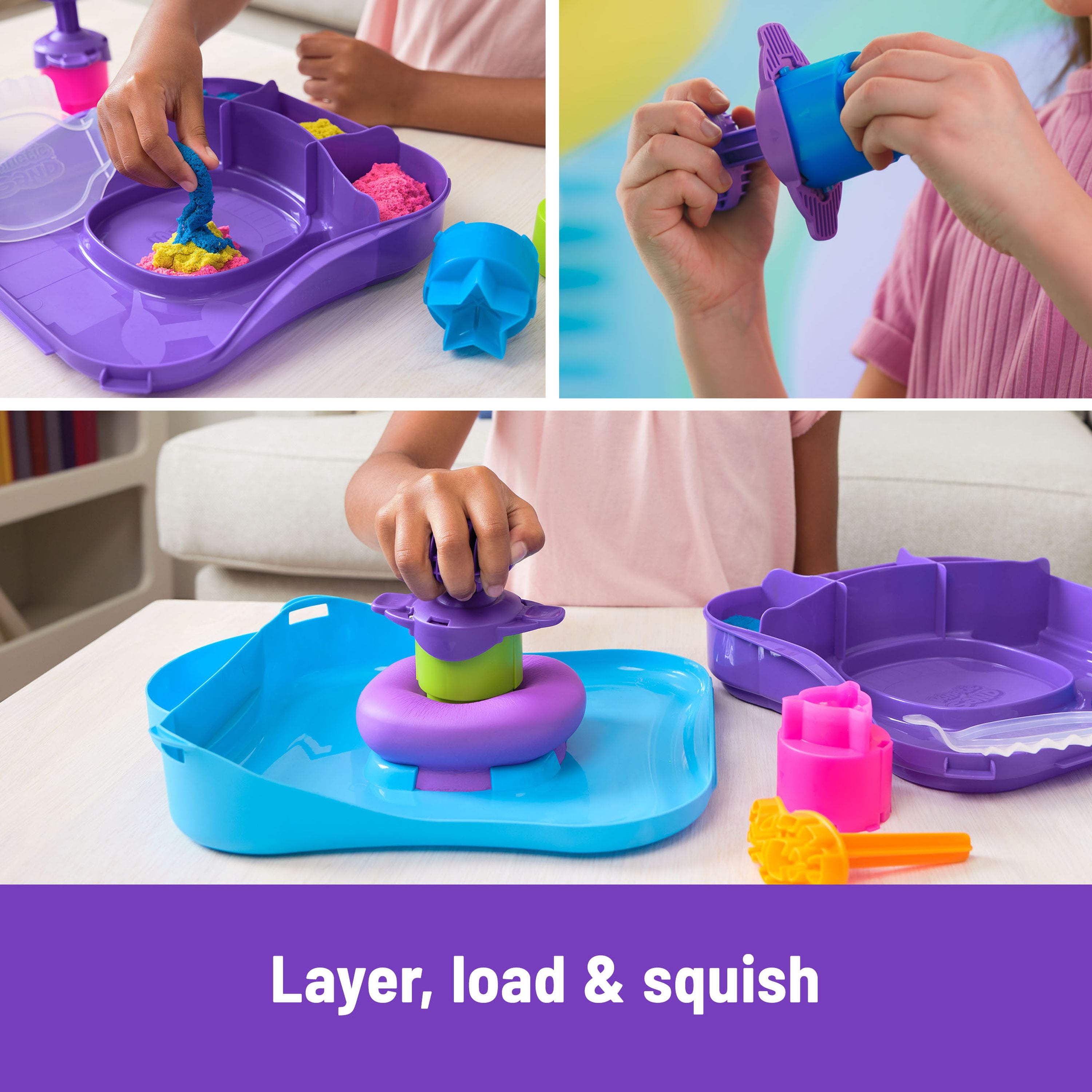 Kinetic Sand SquishMotion Playset - Toyworld Australia