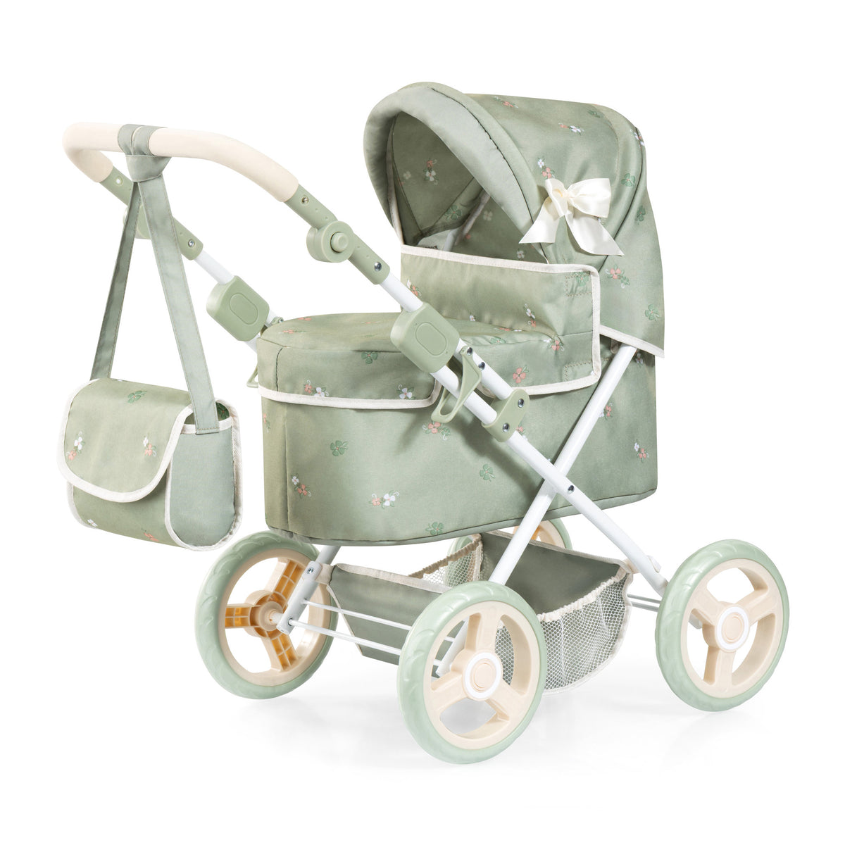 Bayer Trendy Doll Pram Soft Sage Green
