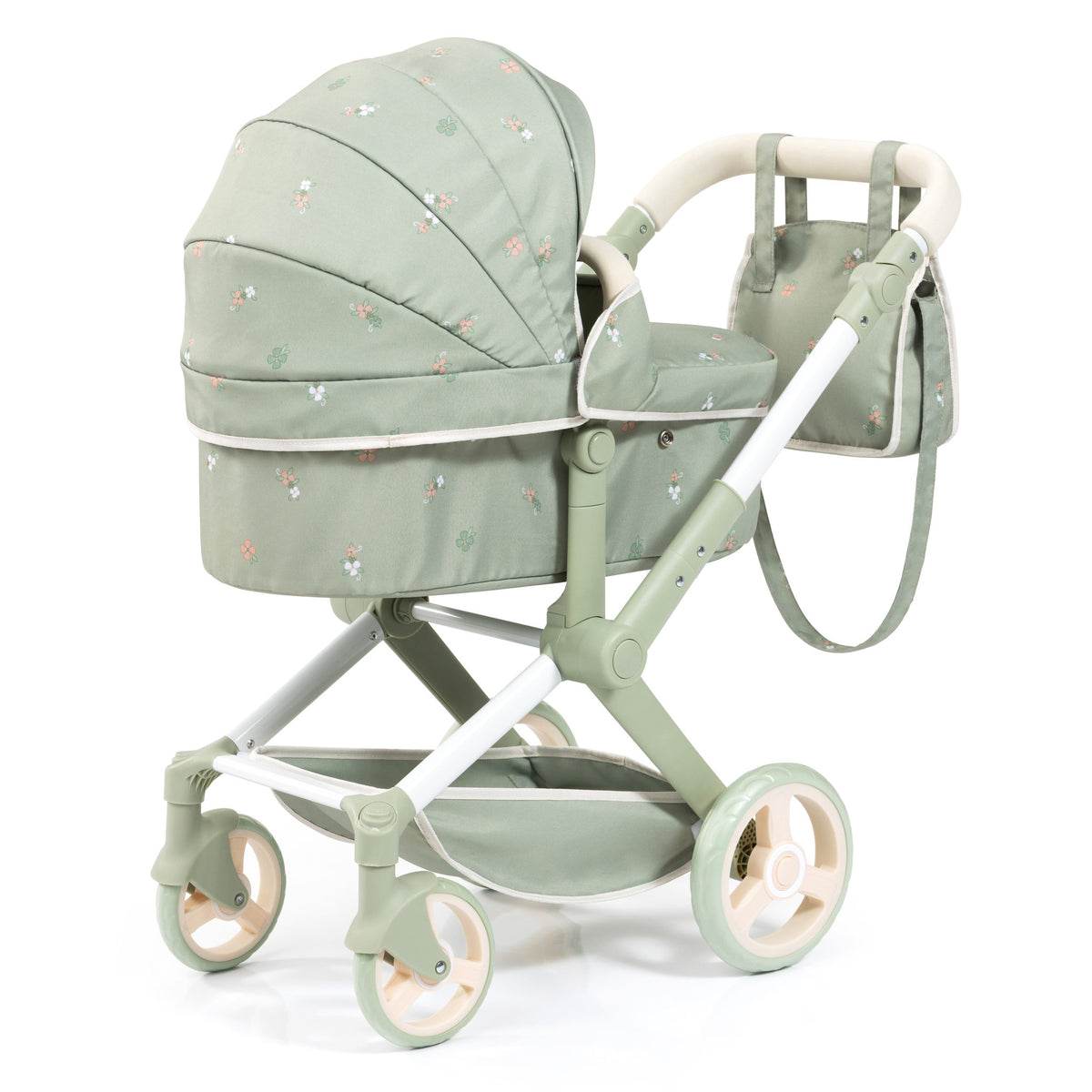 Brayer Xeo Doll Pram Soft Sage Green