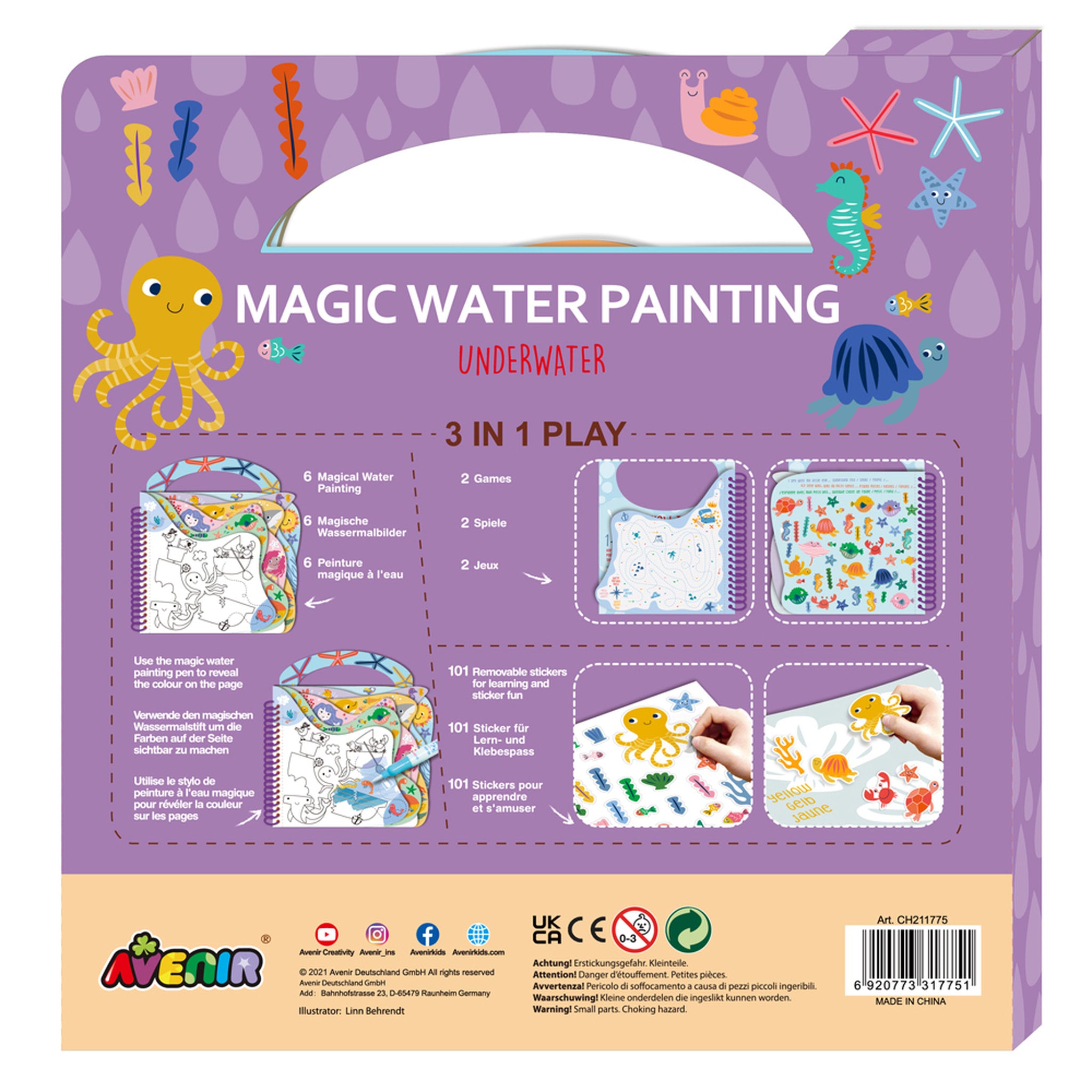 Avenir Magic Water Painting Underwater