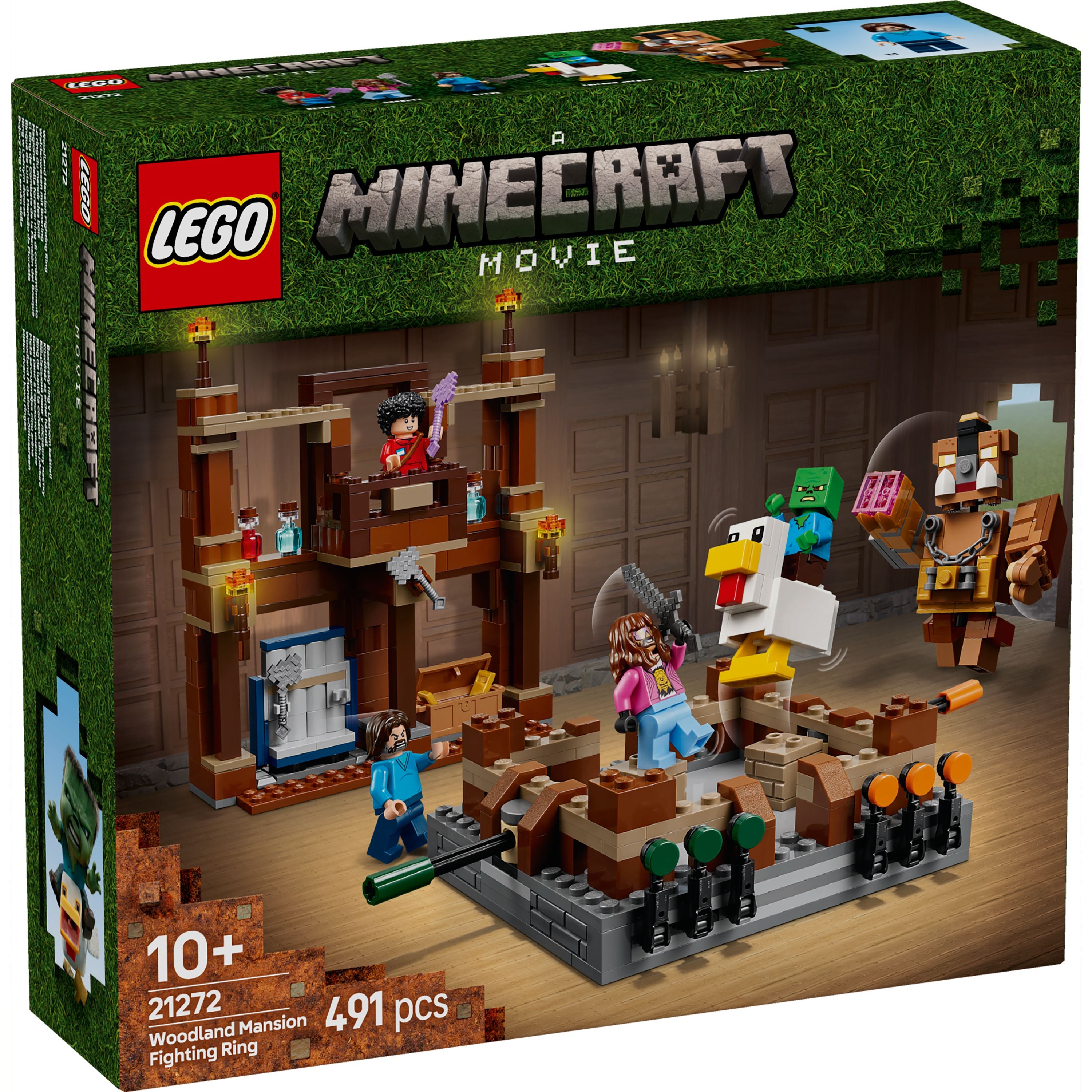 LEGO 21272 Minecraft Woodland Mansion Fighting Ring
