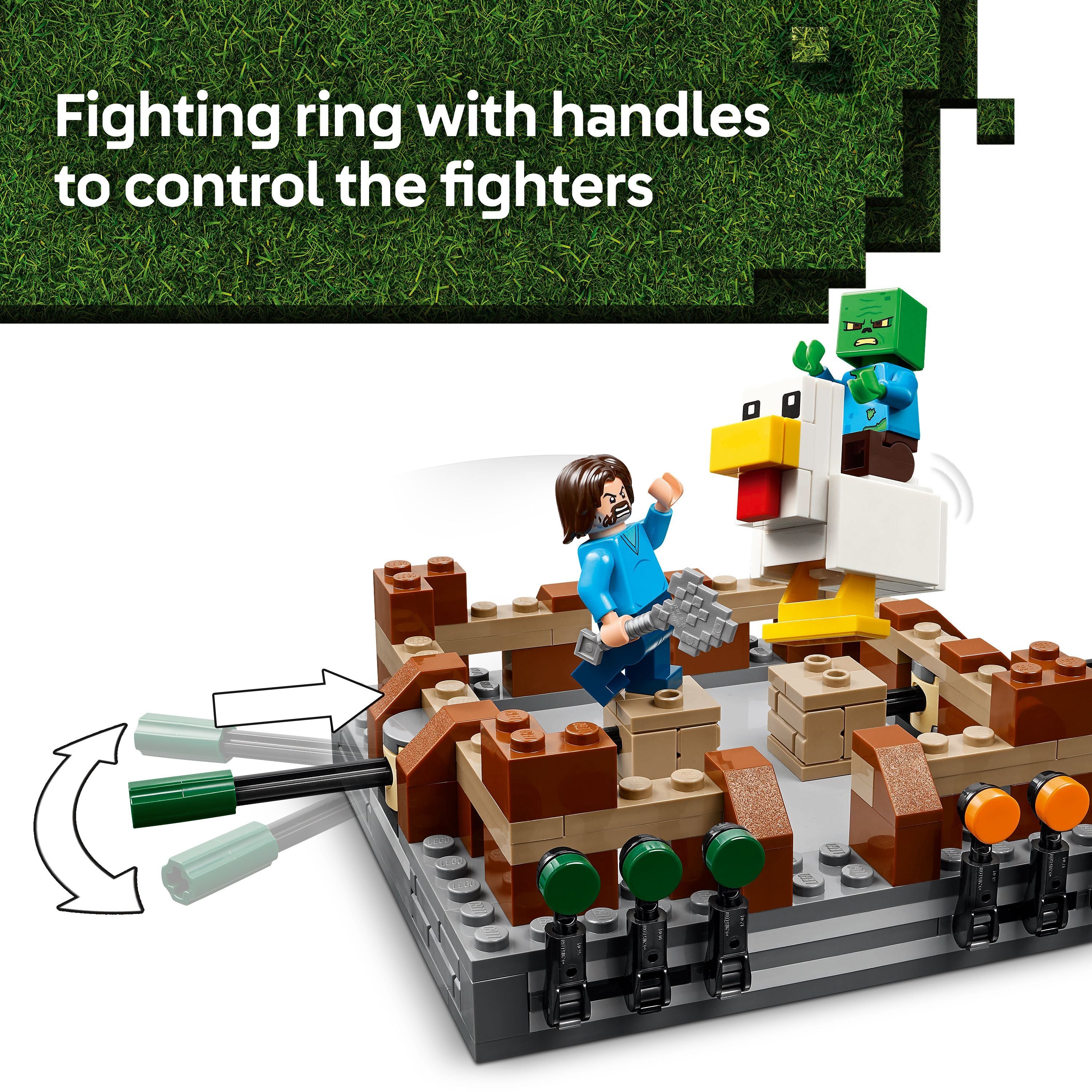 LEGO 21272 Minecraft Woodland Mansion Fighting Ring