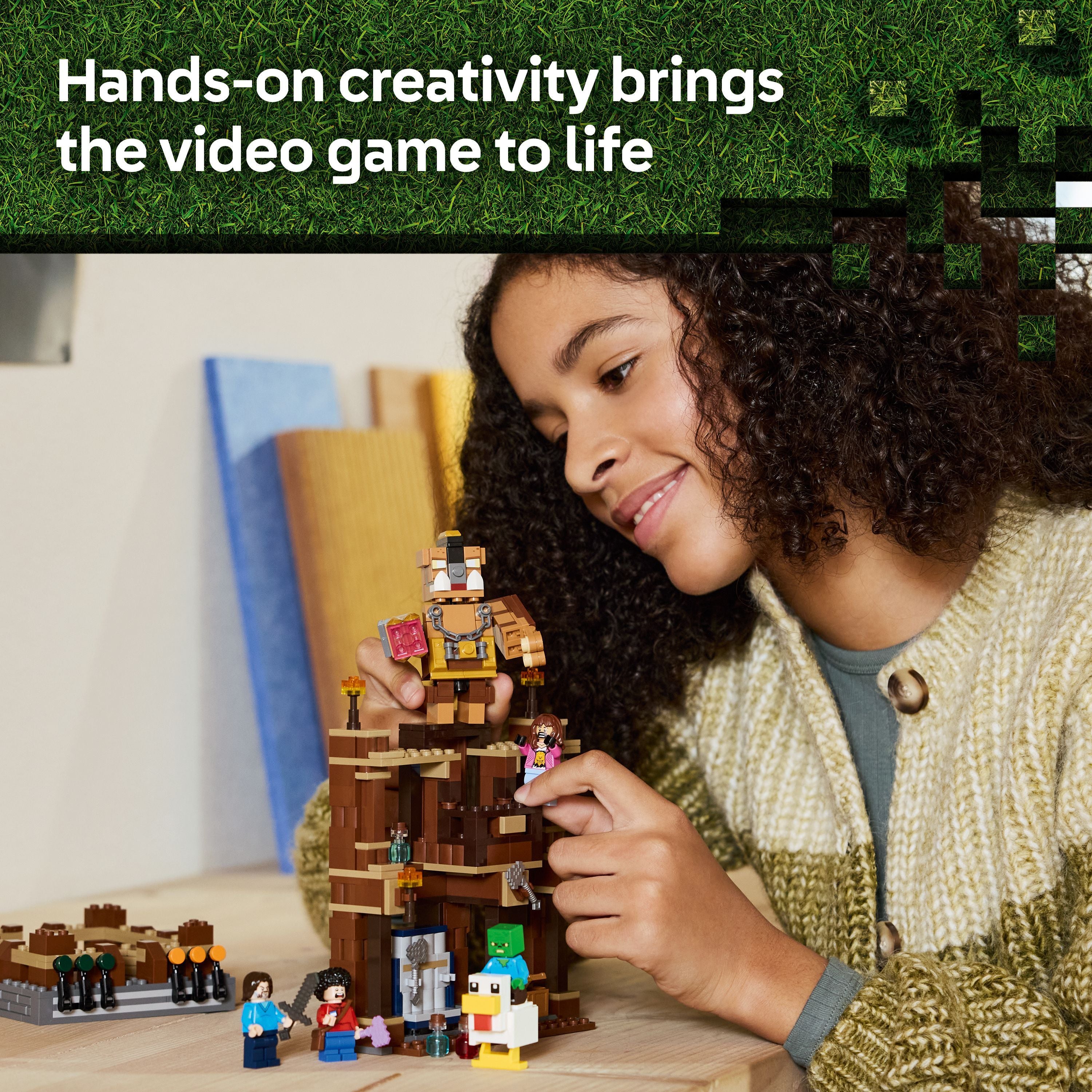 LEGO 21272 Minecraft Woodland Mansion Fighting Ring