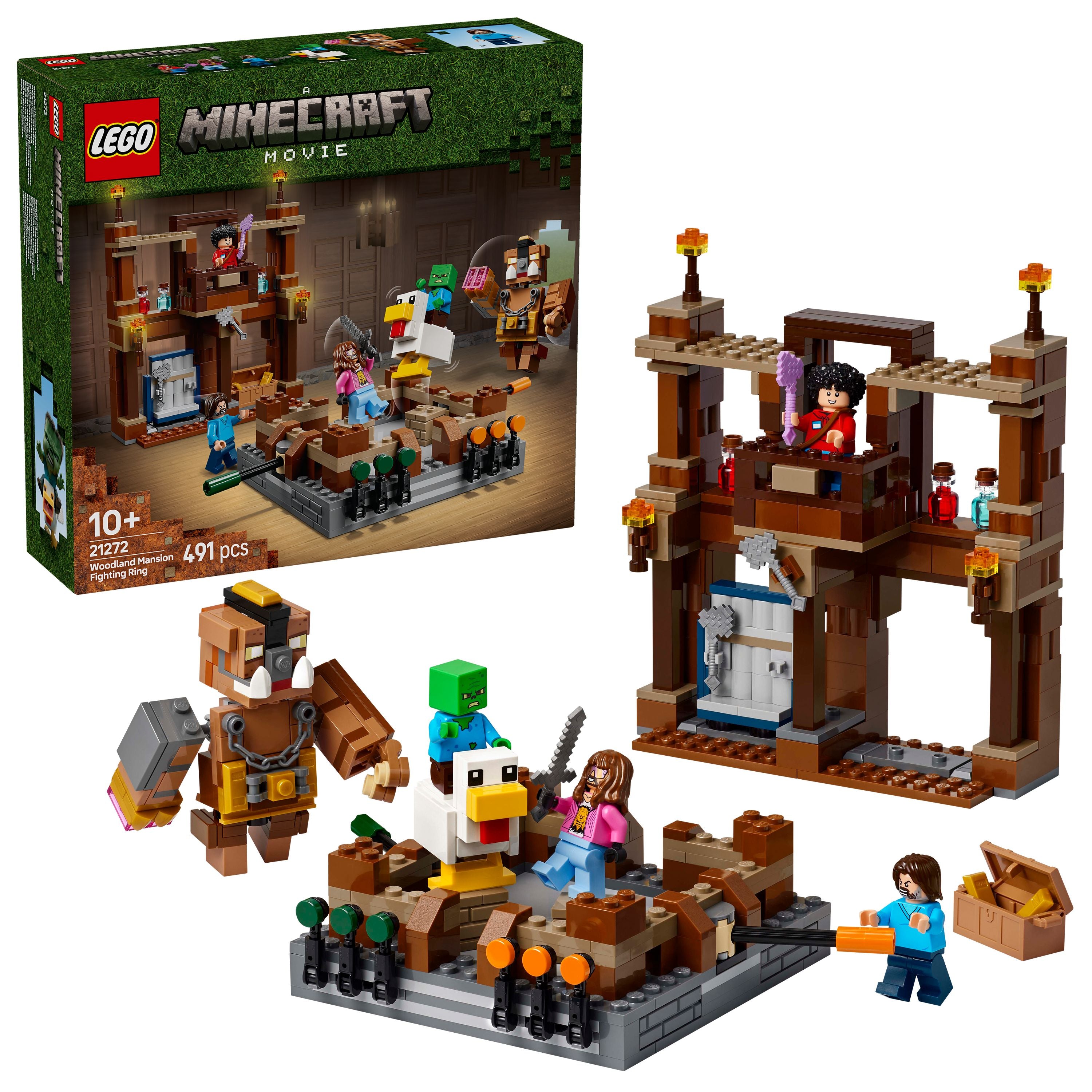 LEGO 21272 Minecraft Woodland Mansion Fighting Ring