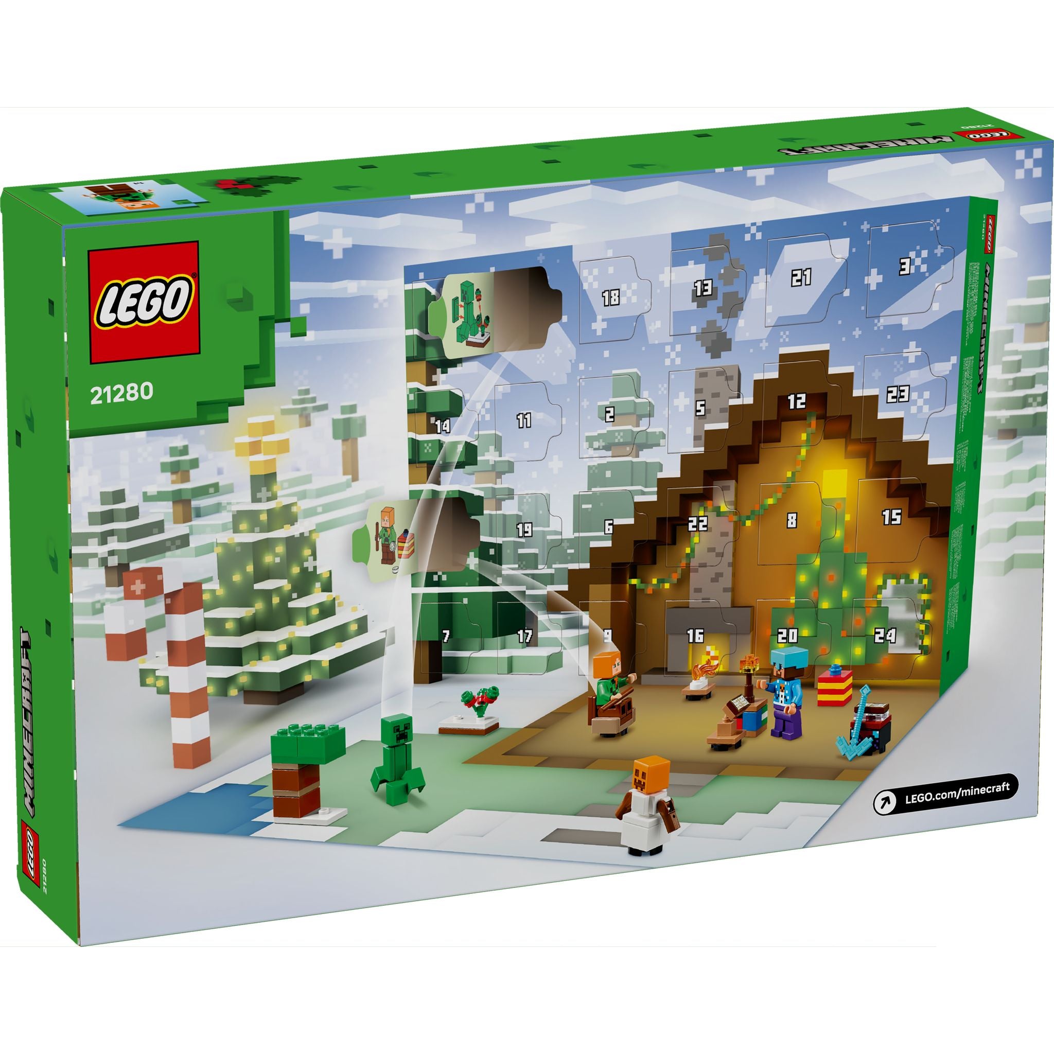 LEGO 21280 Minecraft Advent Calendar 2025