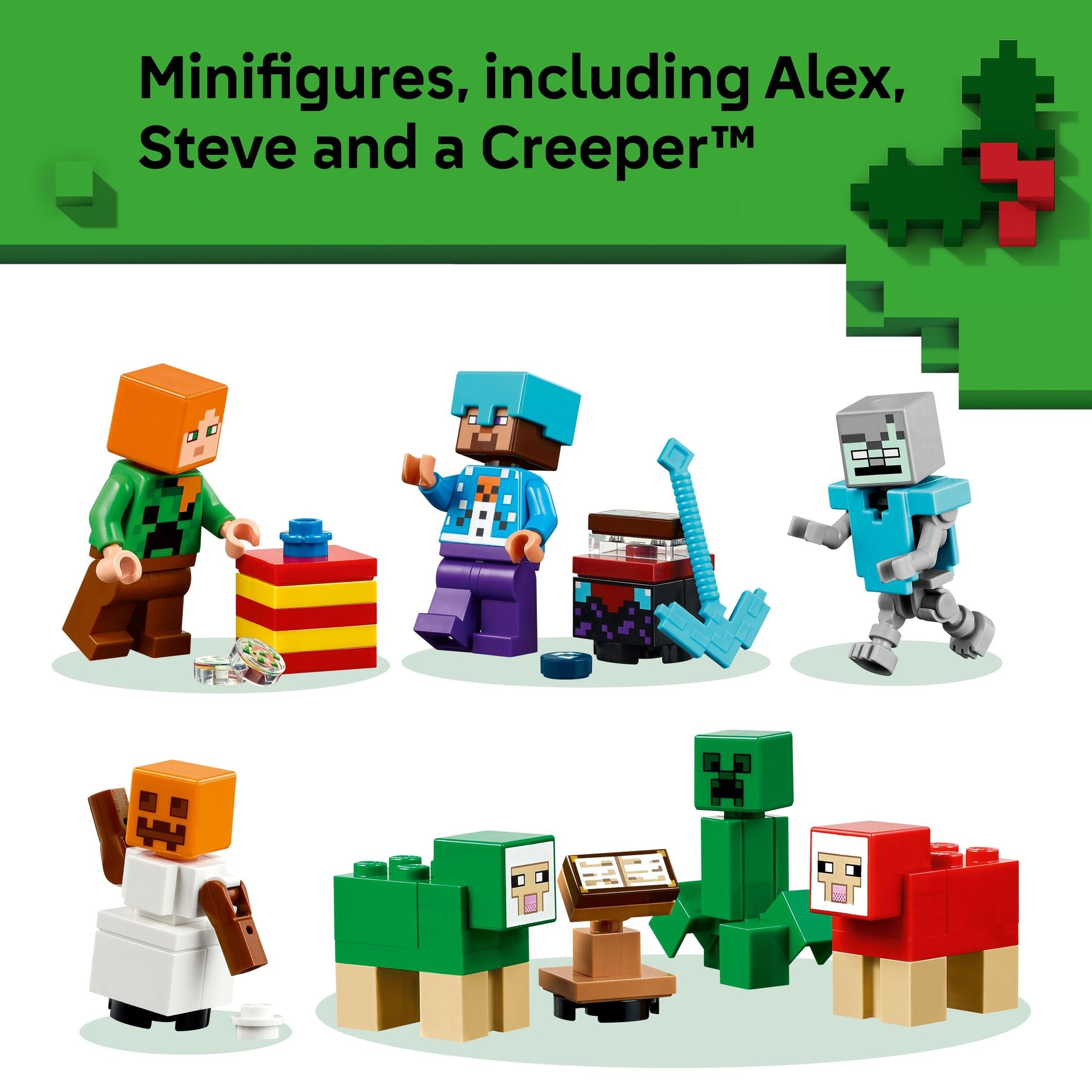 LEGO 21280 Minecraft Advent Calendar 2025