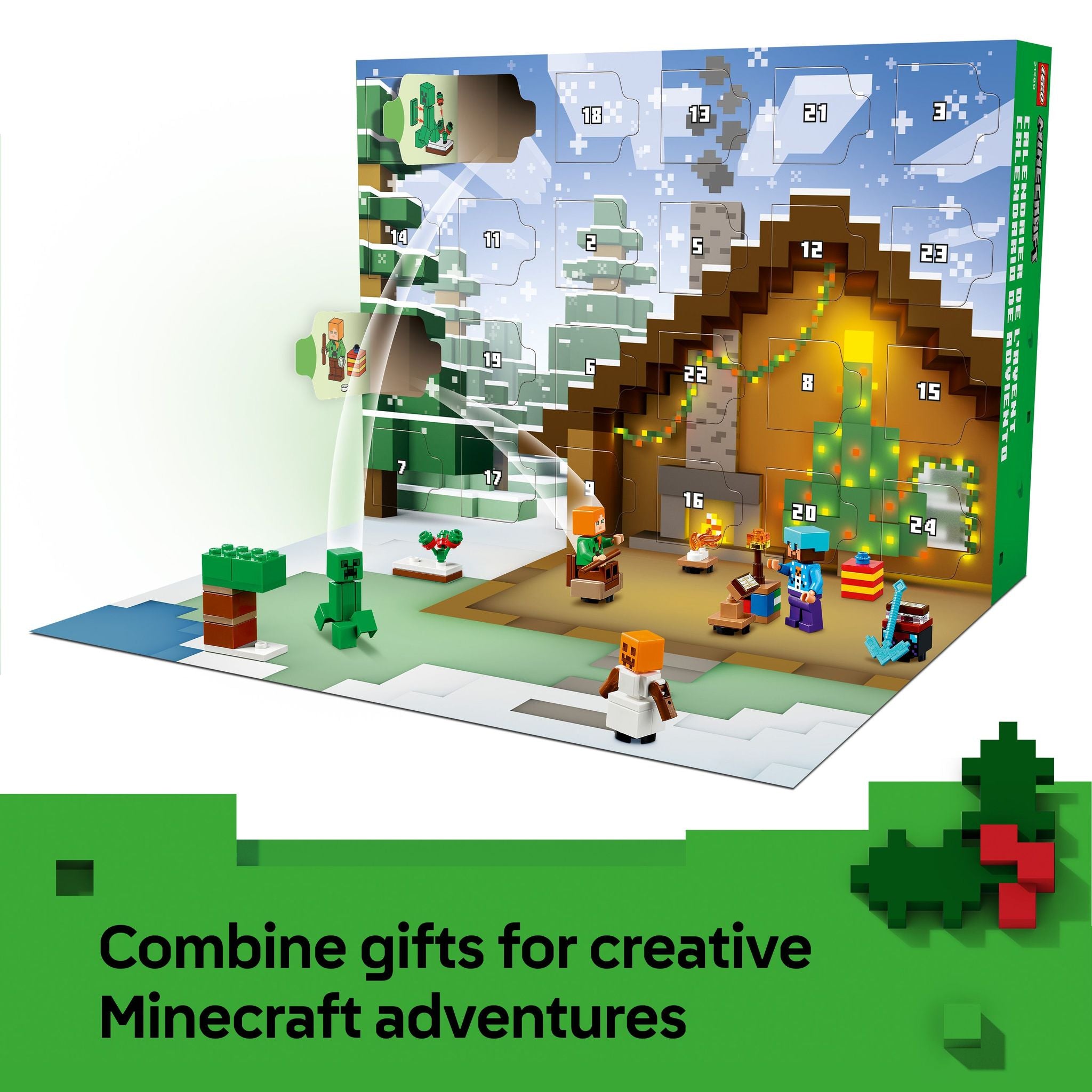 LEGO 21280 Minecraft Advent Calendar 2025