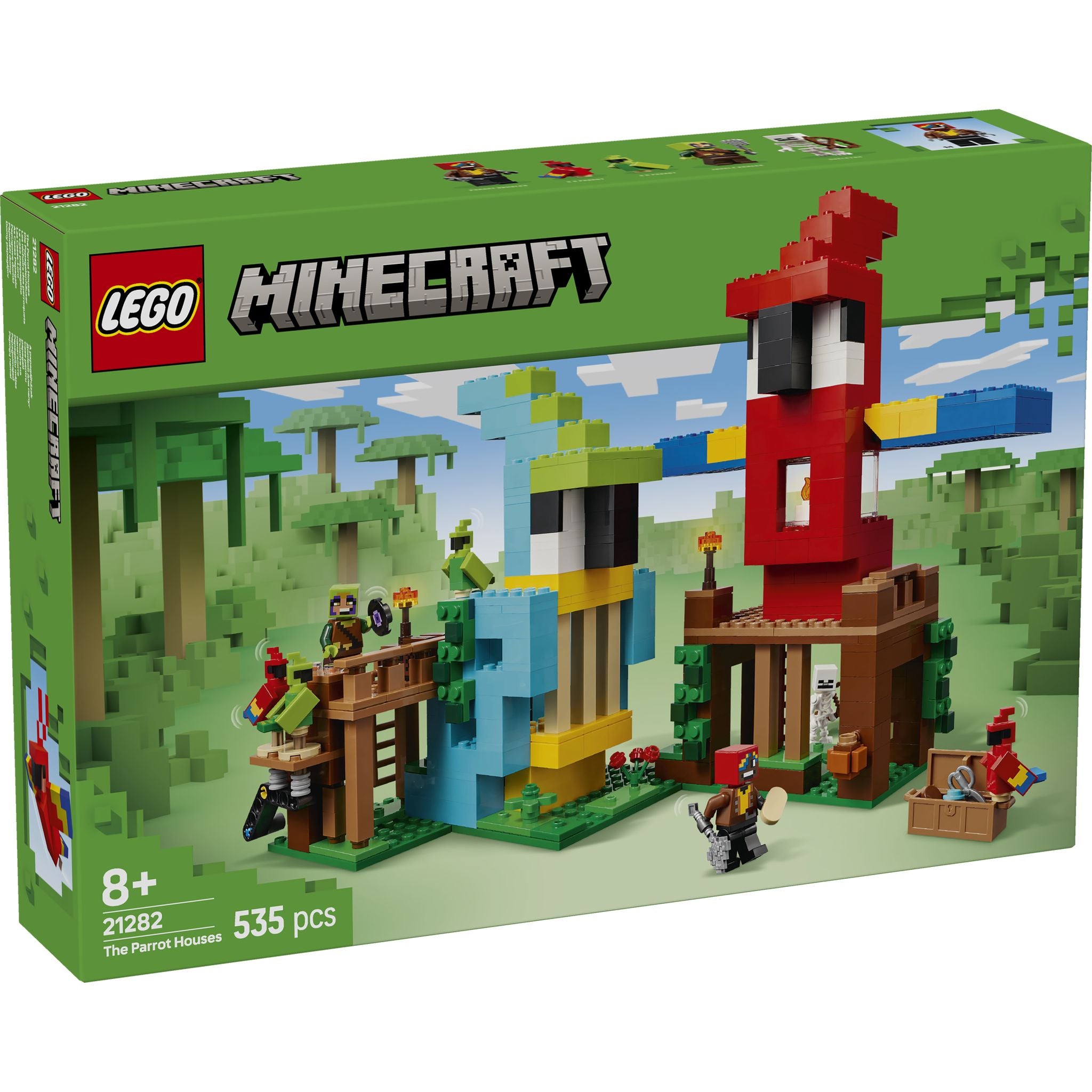 LEGO 21282 Minecraft The Parrot Houses