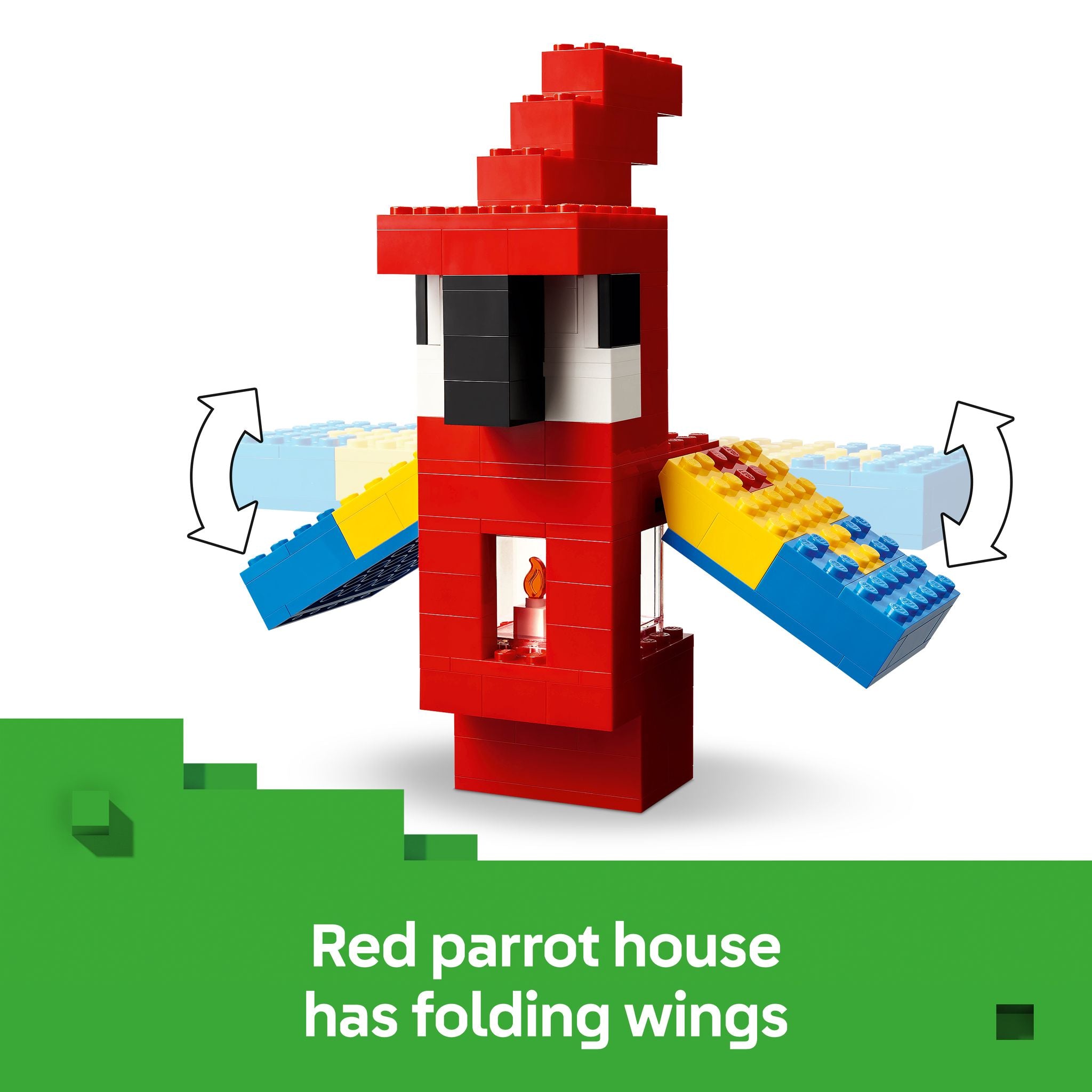 LEGO 21282 Minecraft The Parrot Houses
