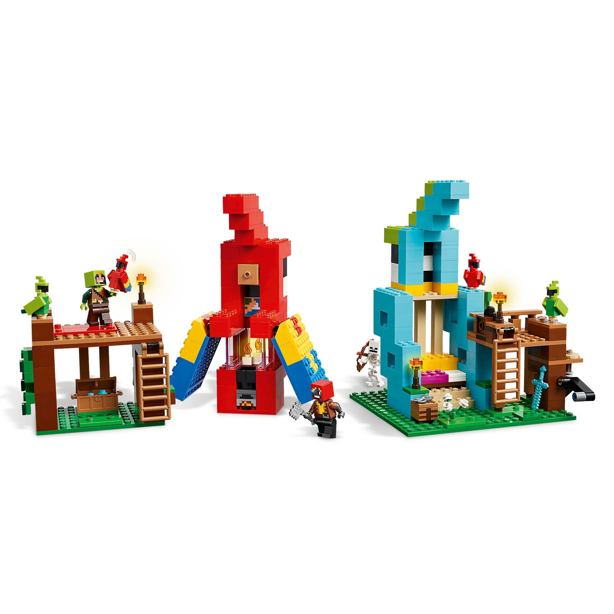 LEGO 21282 Minecraft The Parrot Houses