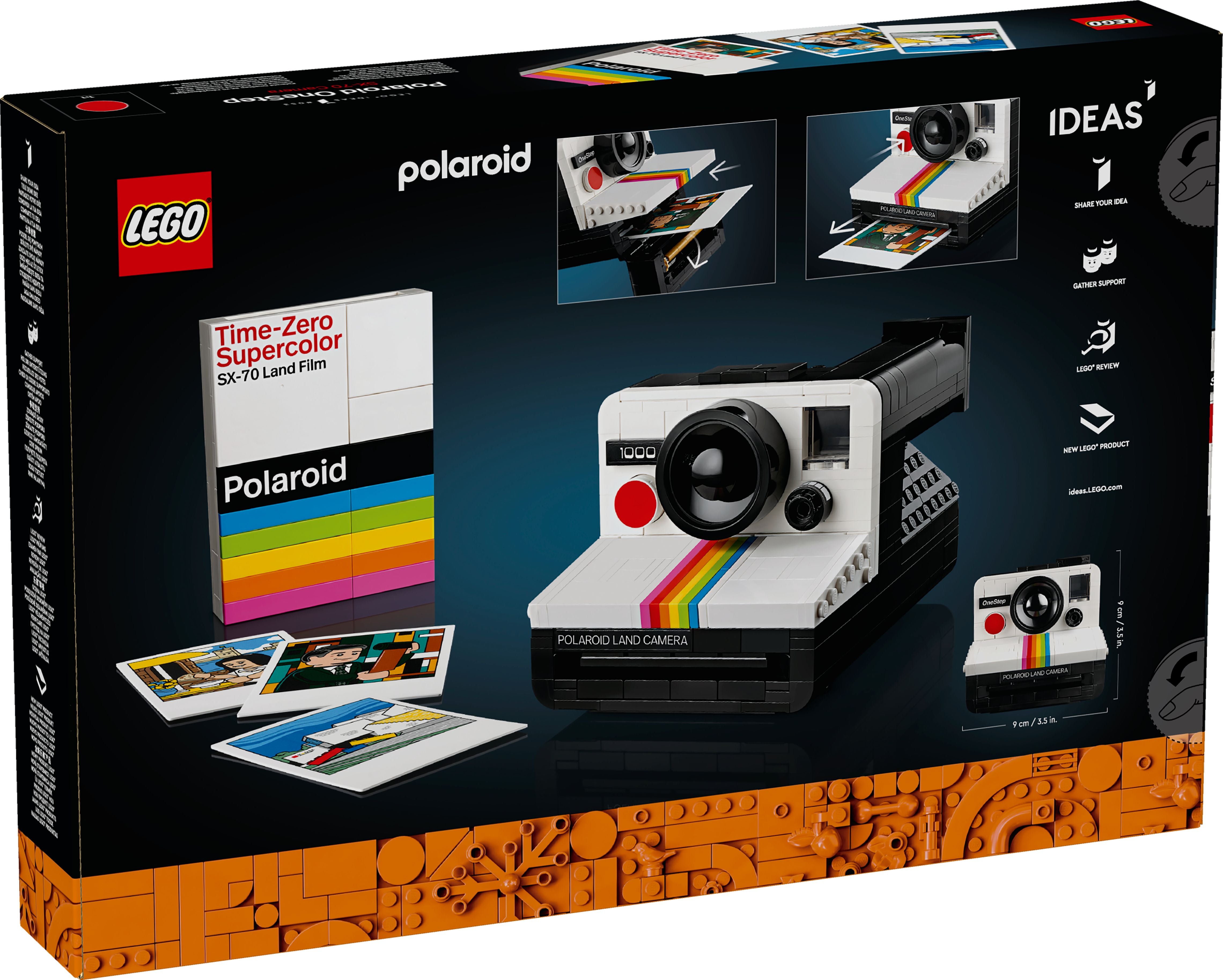 LEGO 21345 Ideas Polaroid Onestep Sx-70 Camera