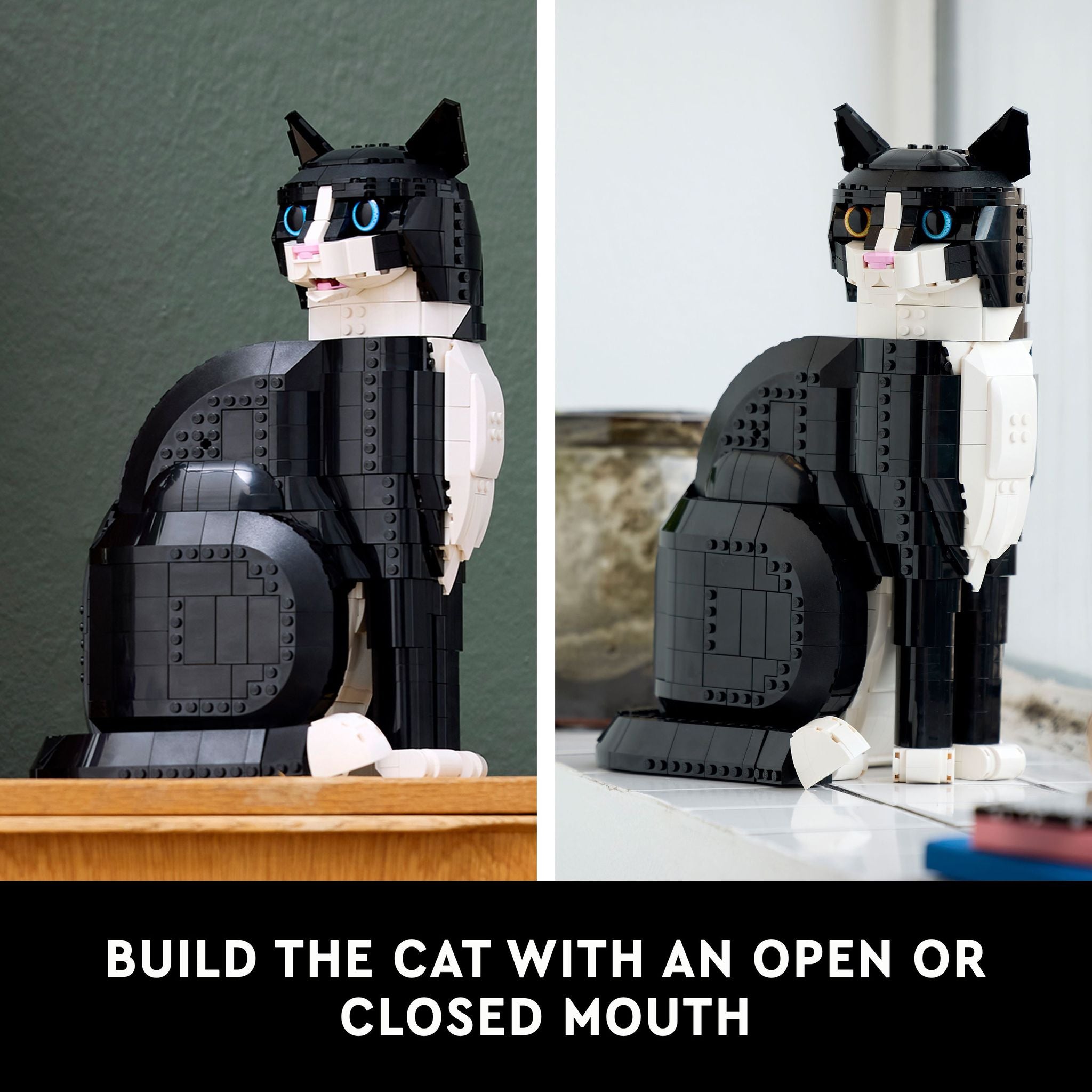 LEGO 21349 Ideas Tuxedo Cat