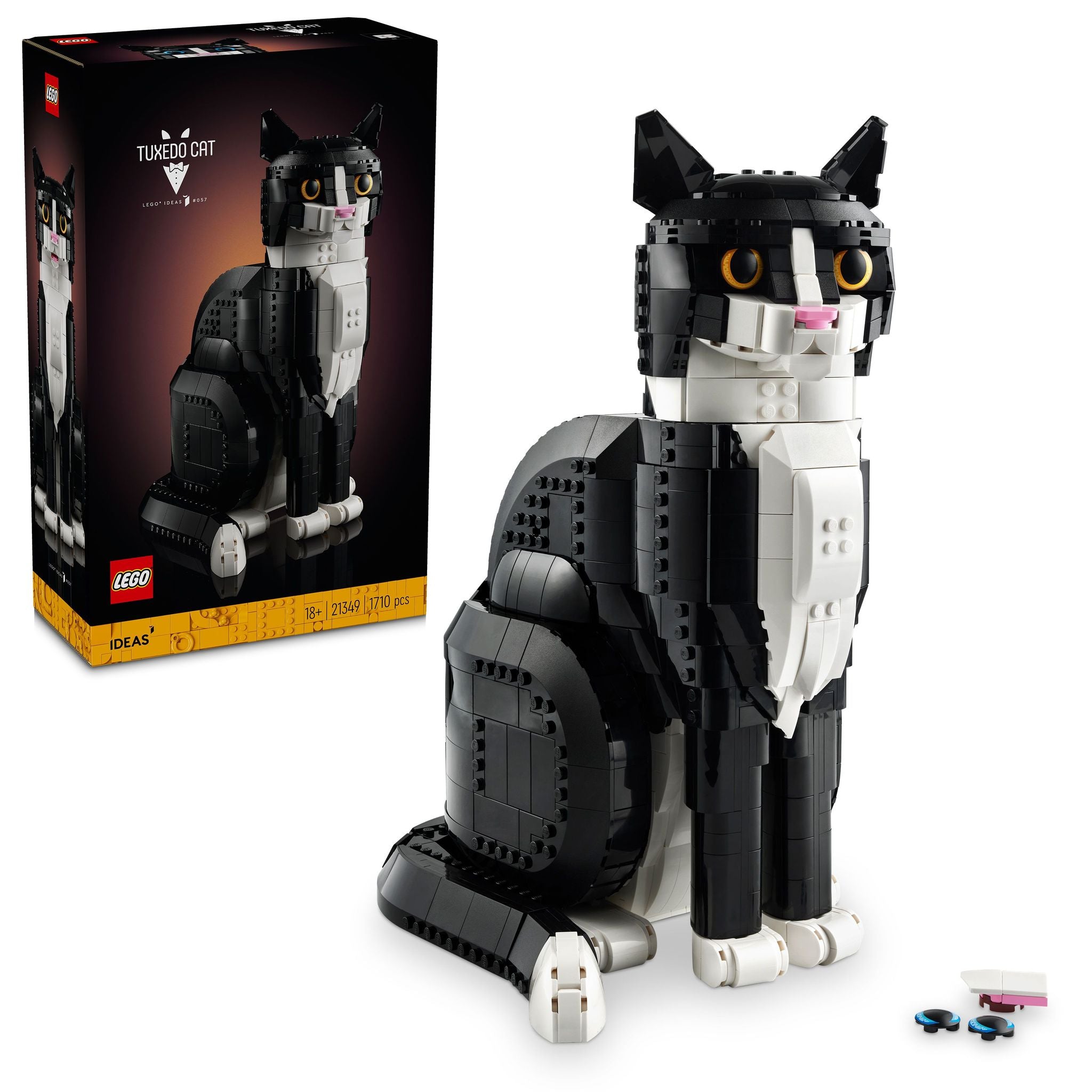 LEGO 21349 Ideas Tuxedo Cat