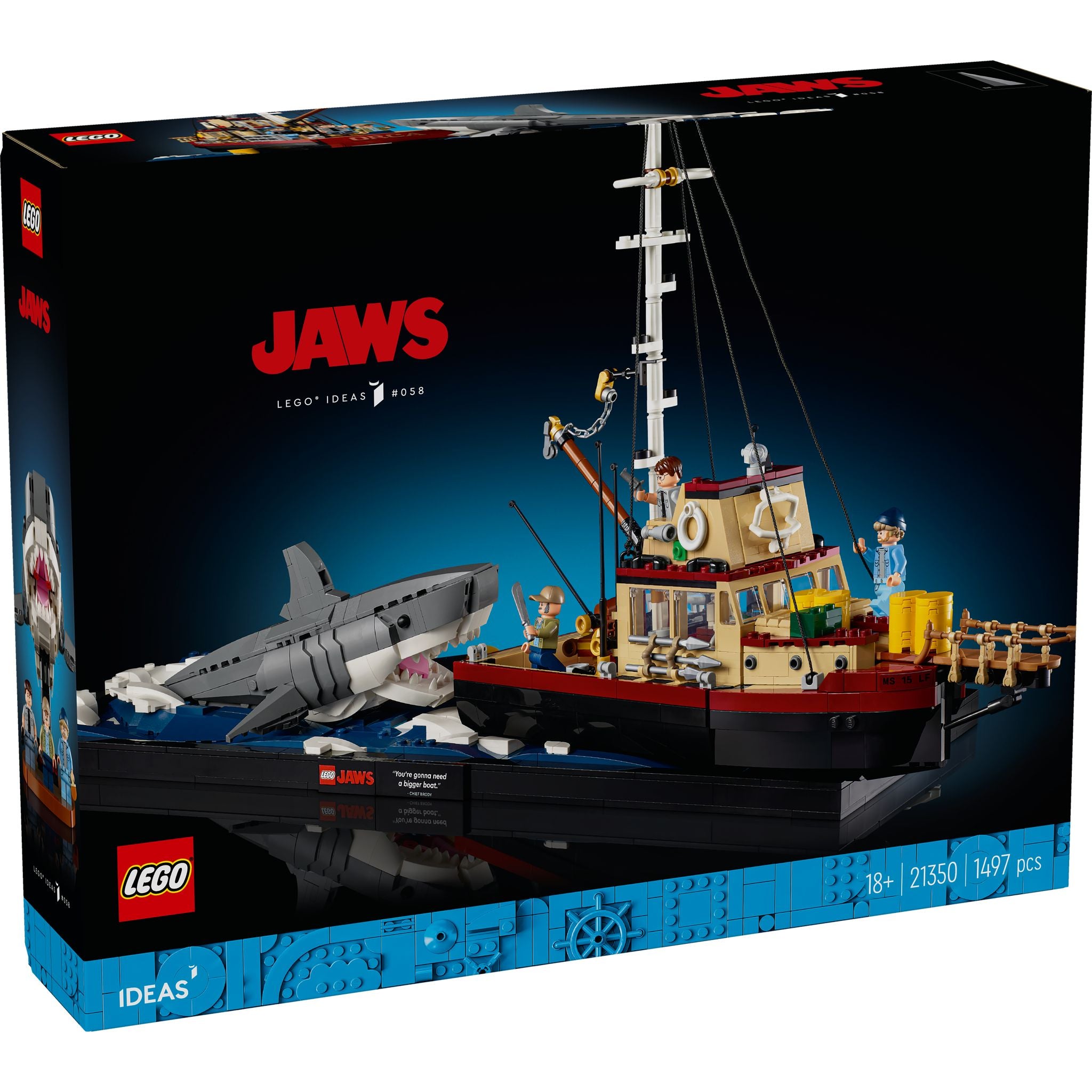 LEGO 21350 Ideas Jaws