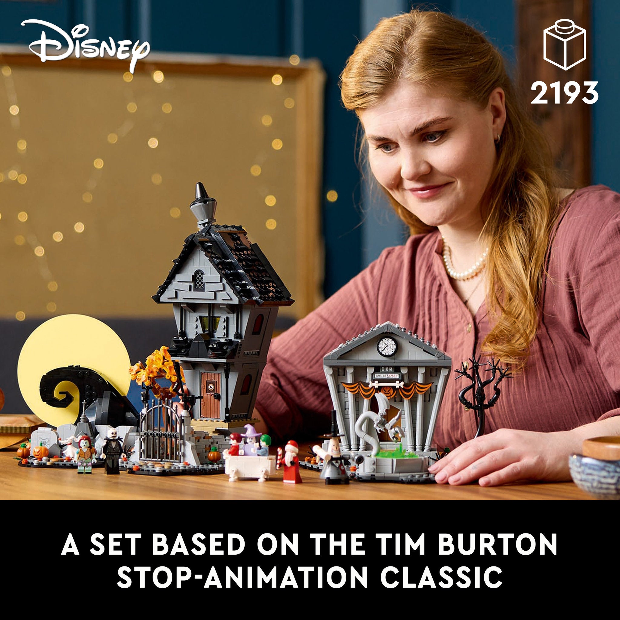 LEGO 21351 Disney Tim Burton's  The Nightmare Before Christmas - Toyworld Australia