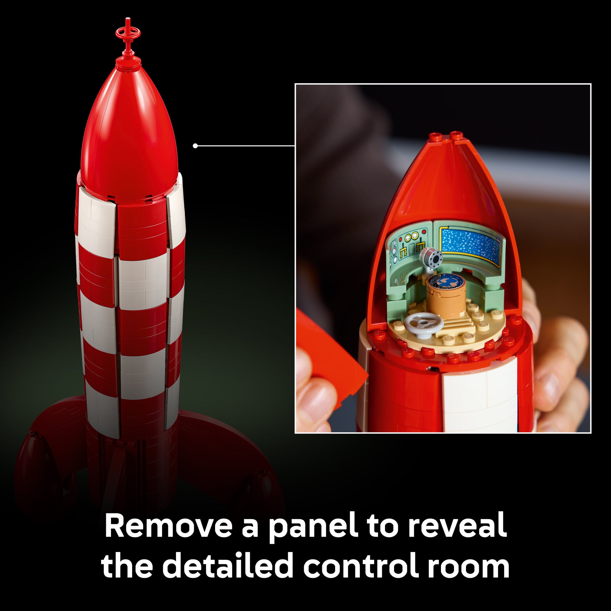 LEGO 21367 Ideas Tintin Moon Rocket