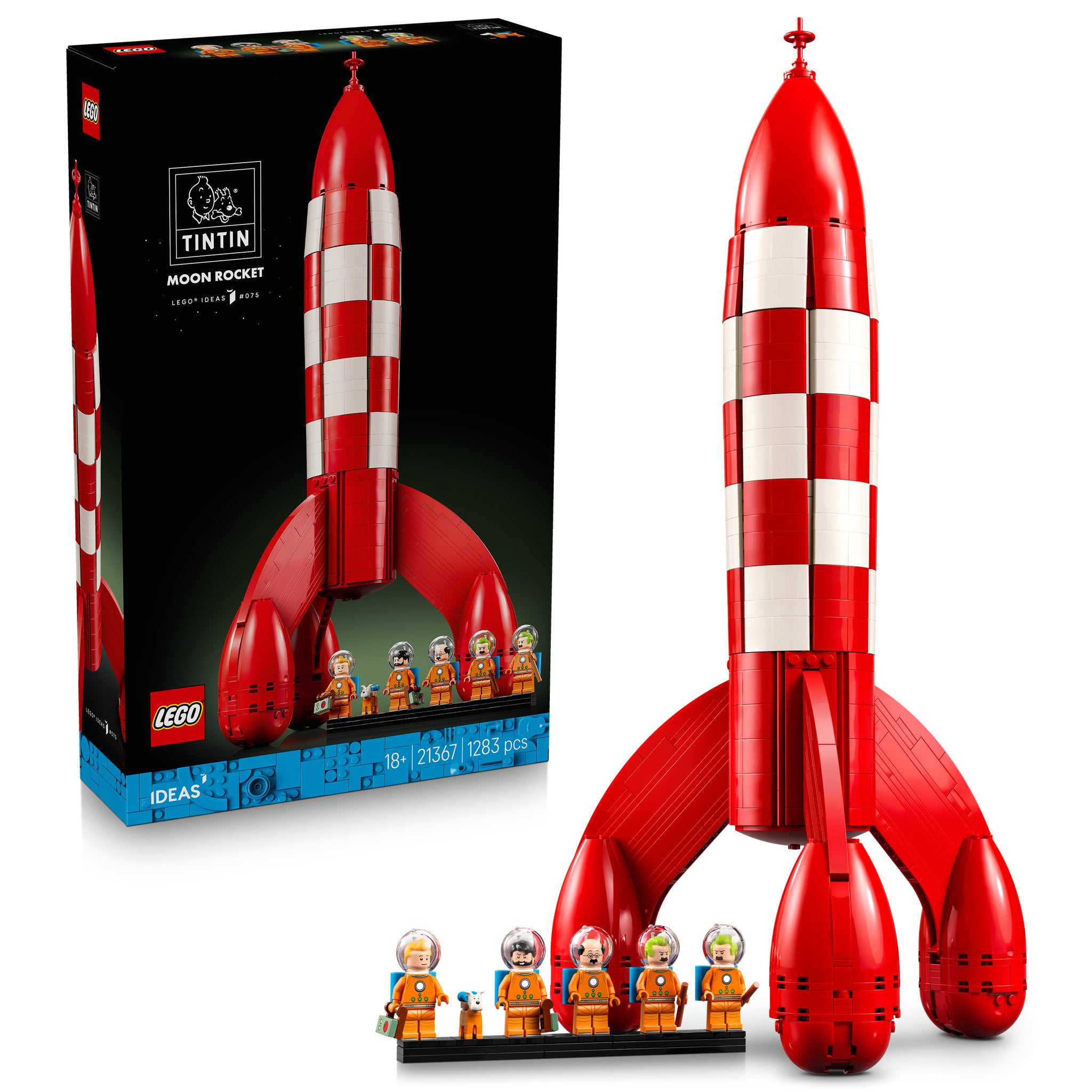 LEGO 21367 Ideas Tintin Moon Rocket