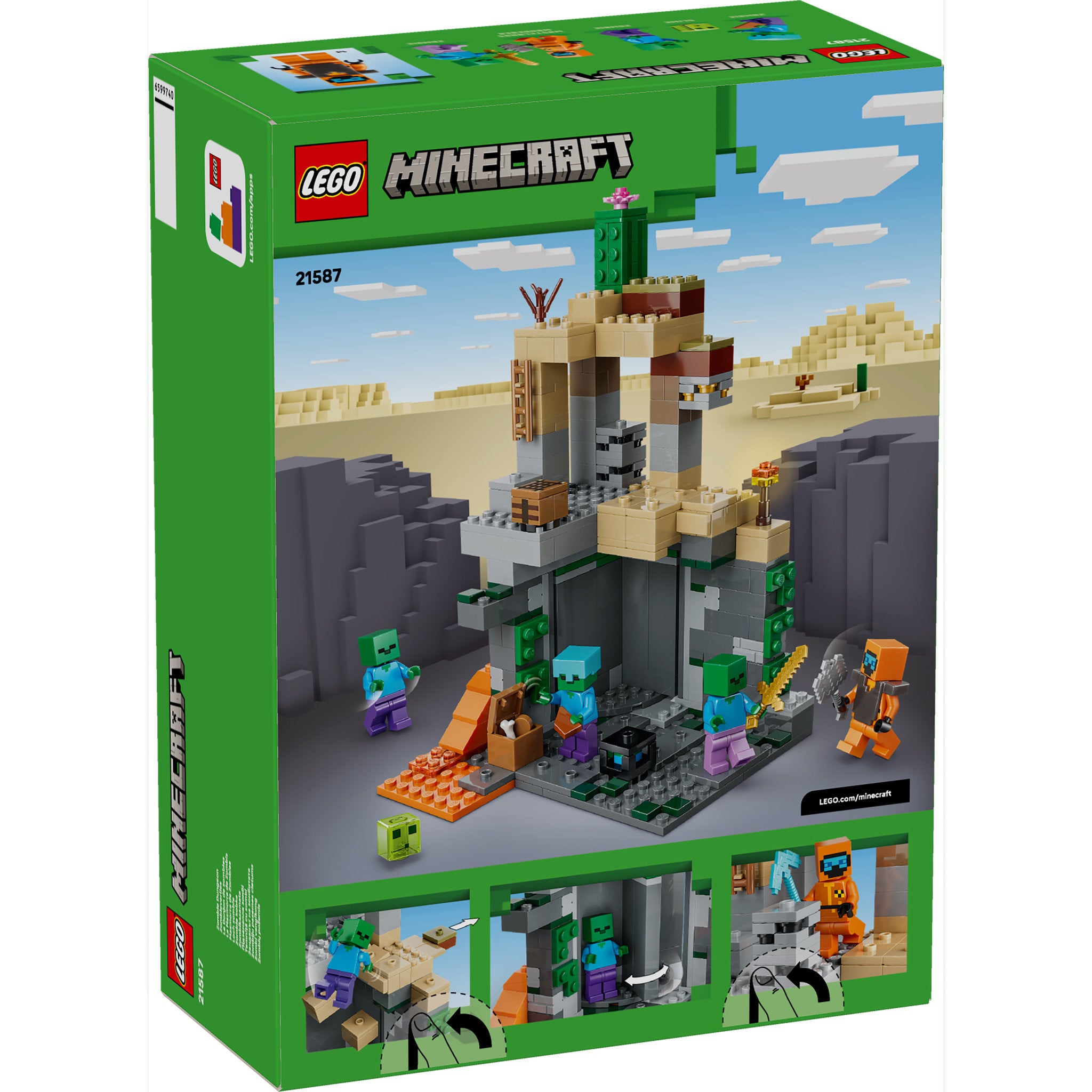 LEGO 21587 Minecraft Zombie Dungeon