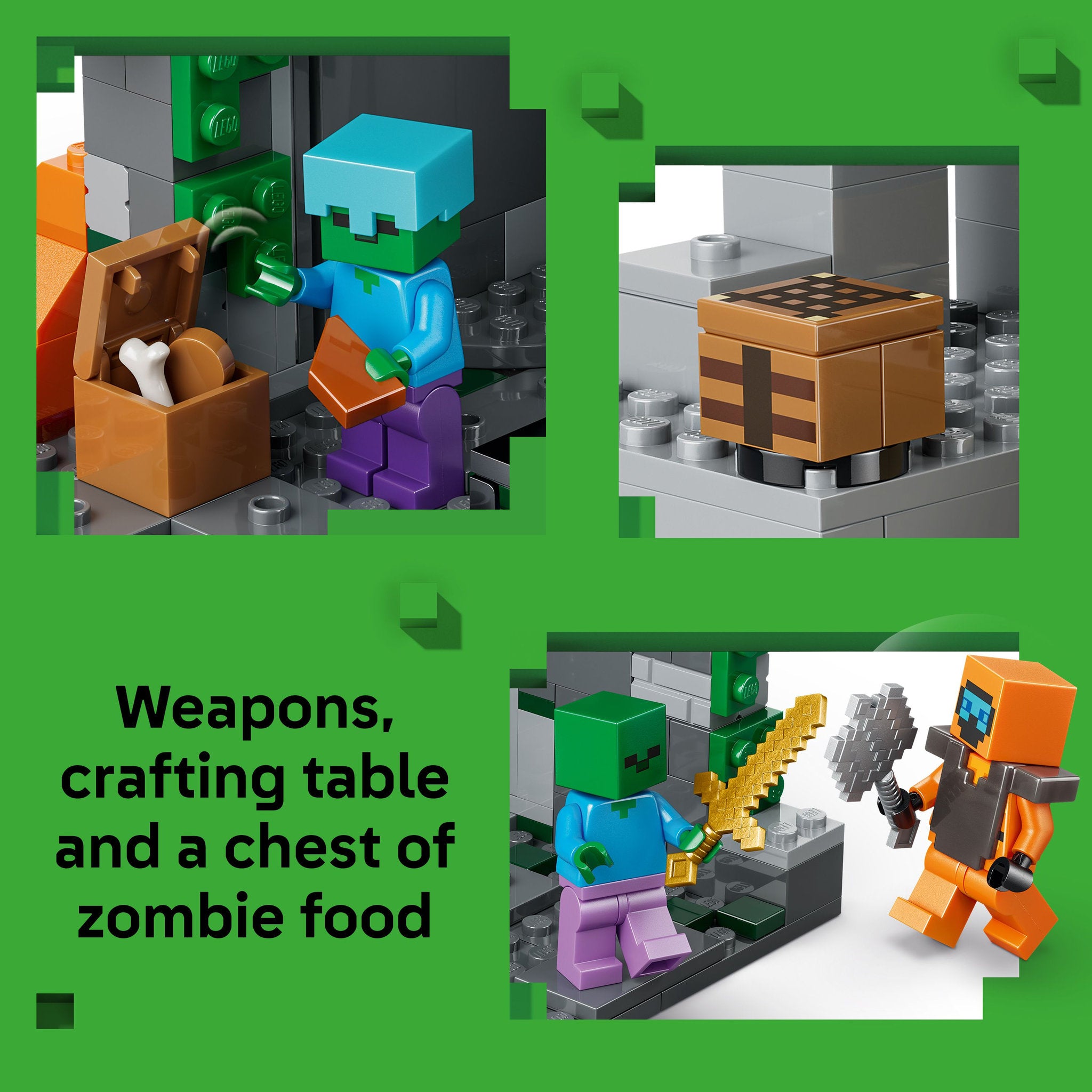 LEGO 21587 Minecraft Zombie Dungeon