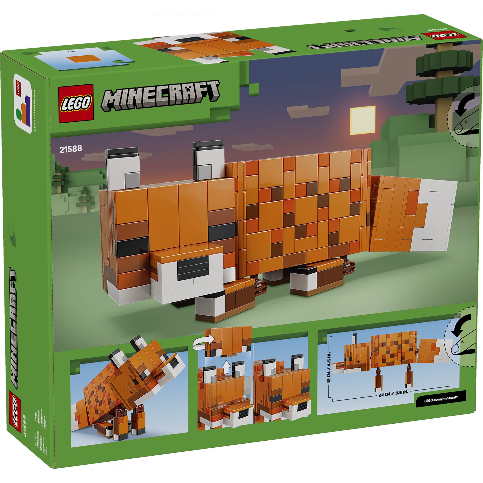 LEGO 21588 Minecraft The Fox