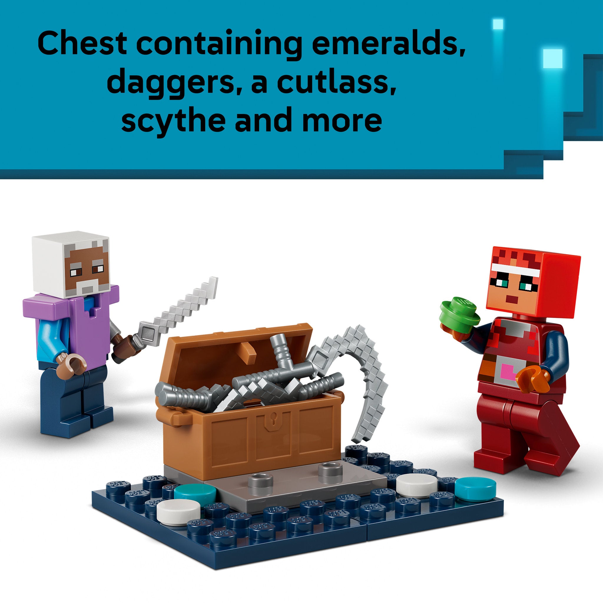 LEGO 21591 Minecraft The Twisted Warden Battle