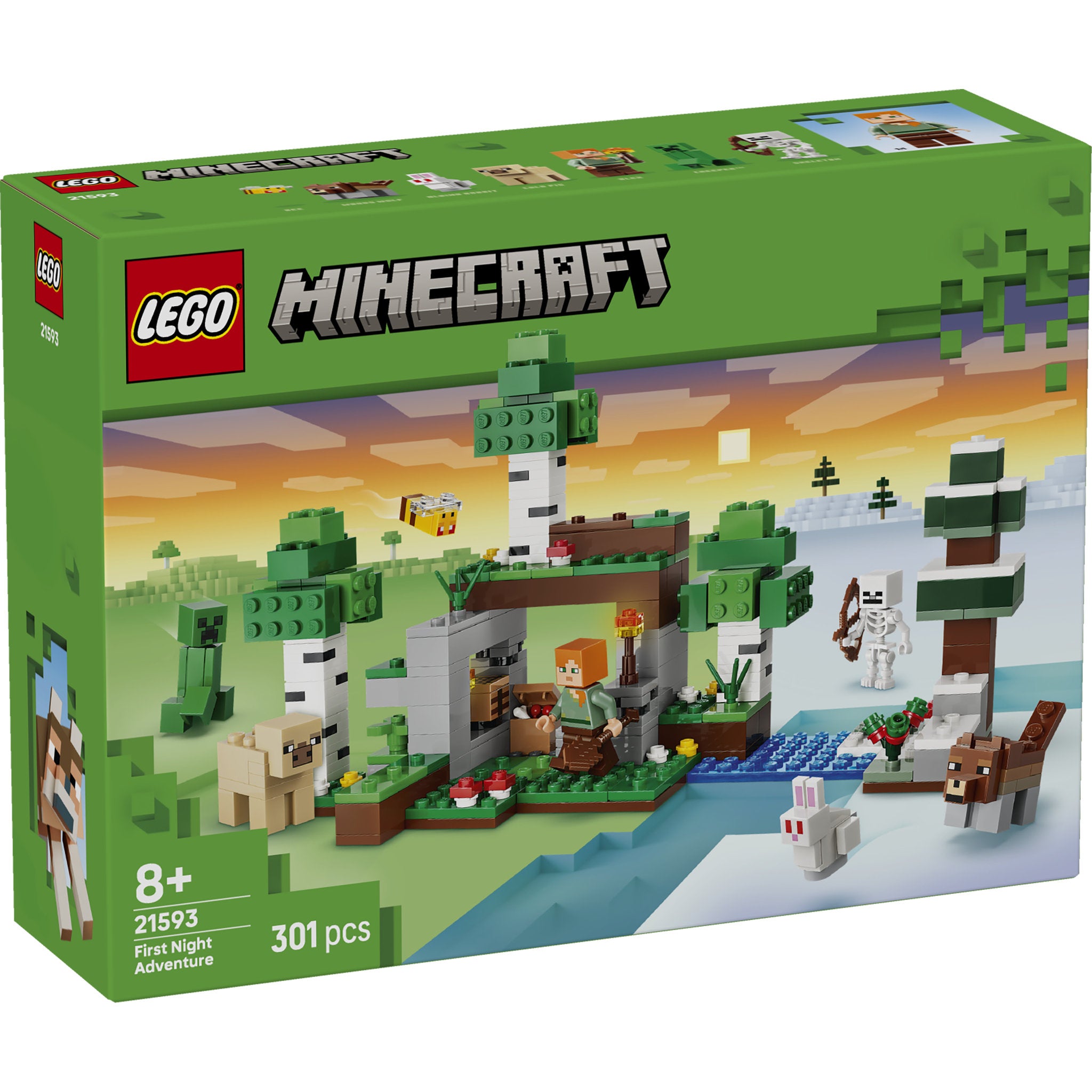 LEGO 21593 Minecraft First Night Adventure