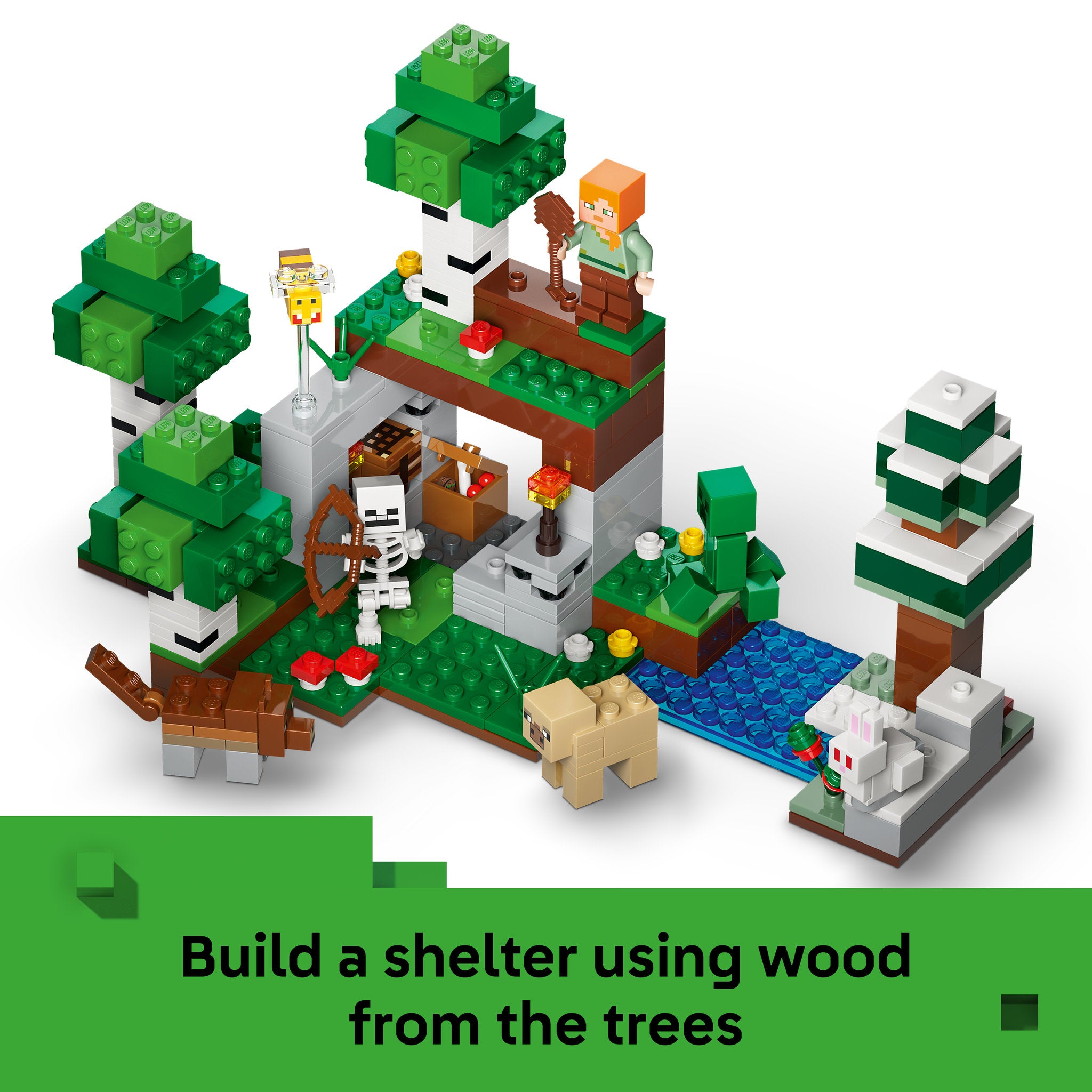 LEGO 21593 Minecraft First Night Adventure