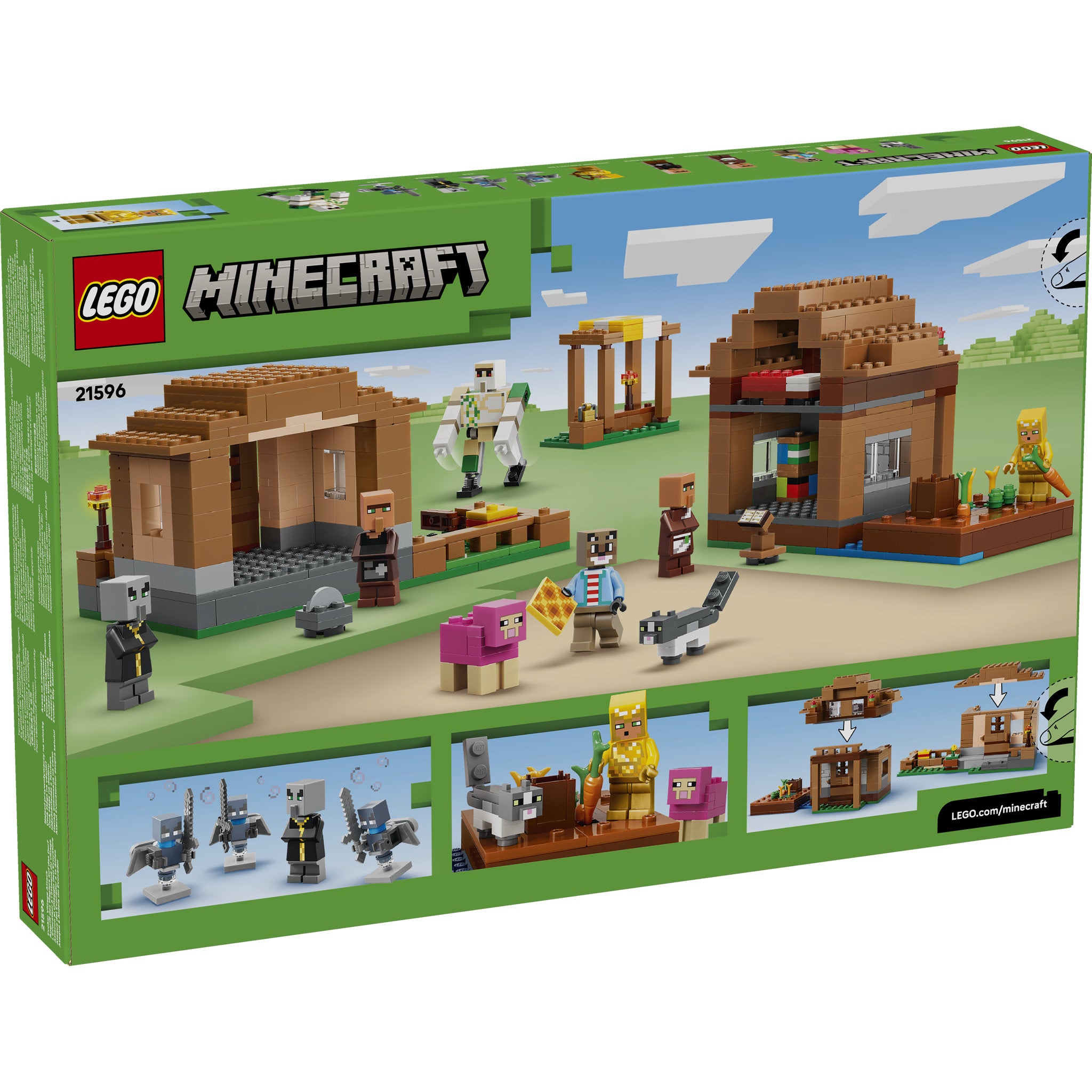 LEGO 21596  Minecraft The Village Attack