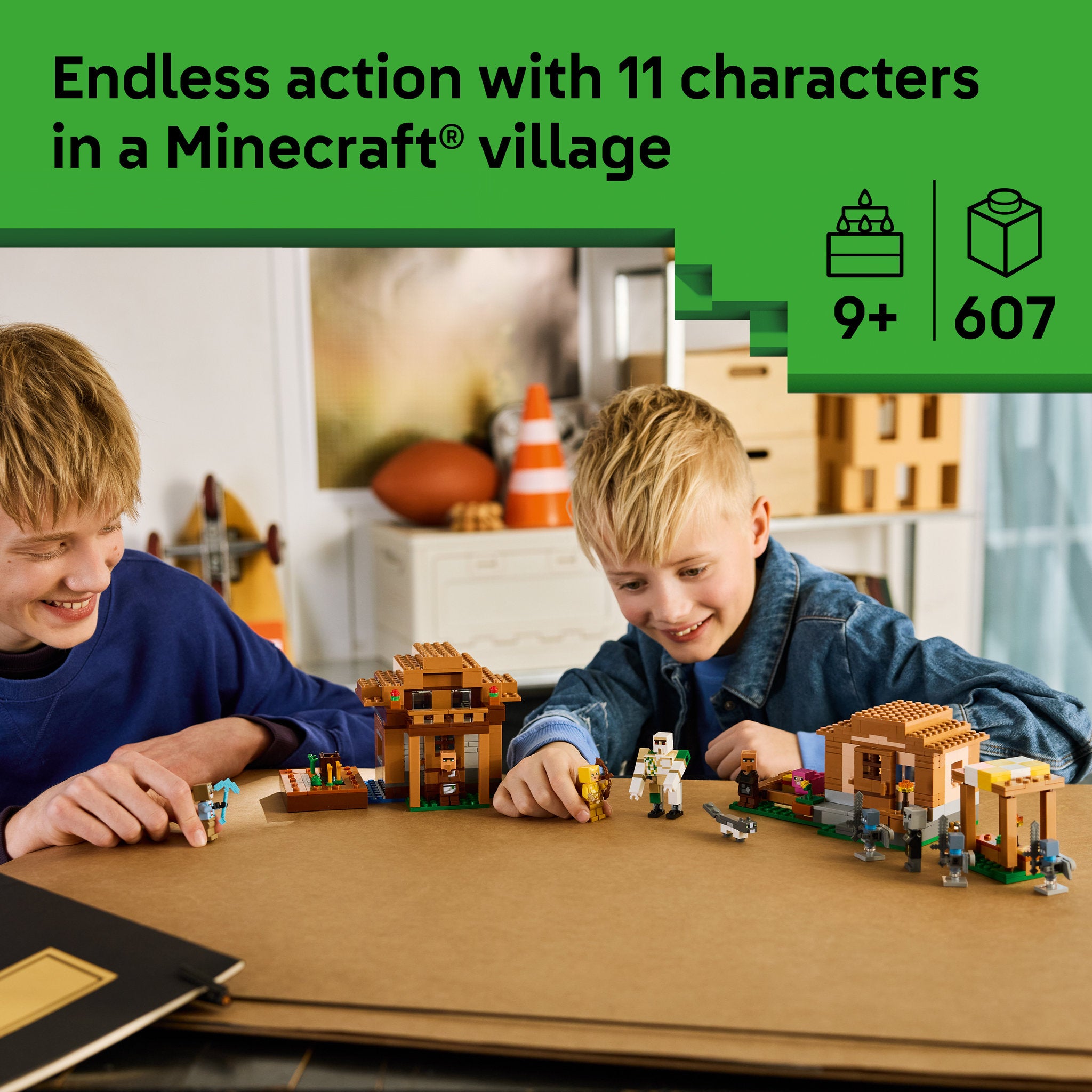 LEGO 21596  Minecraft The Village Attack