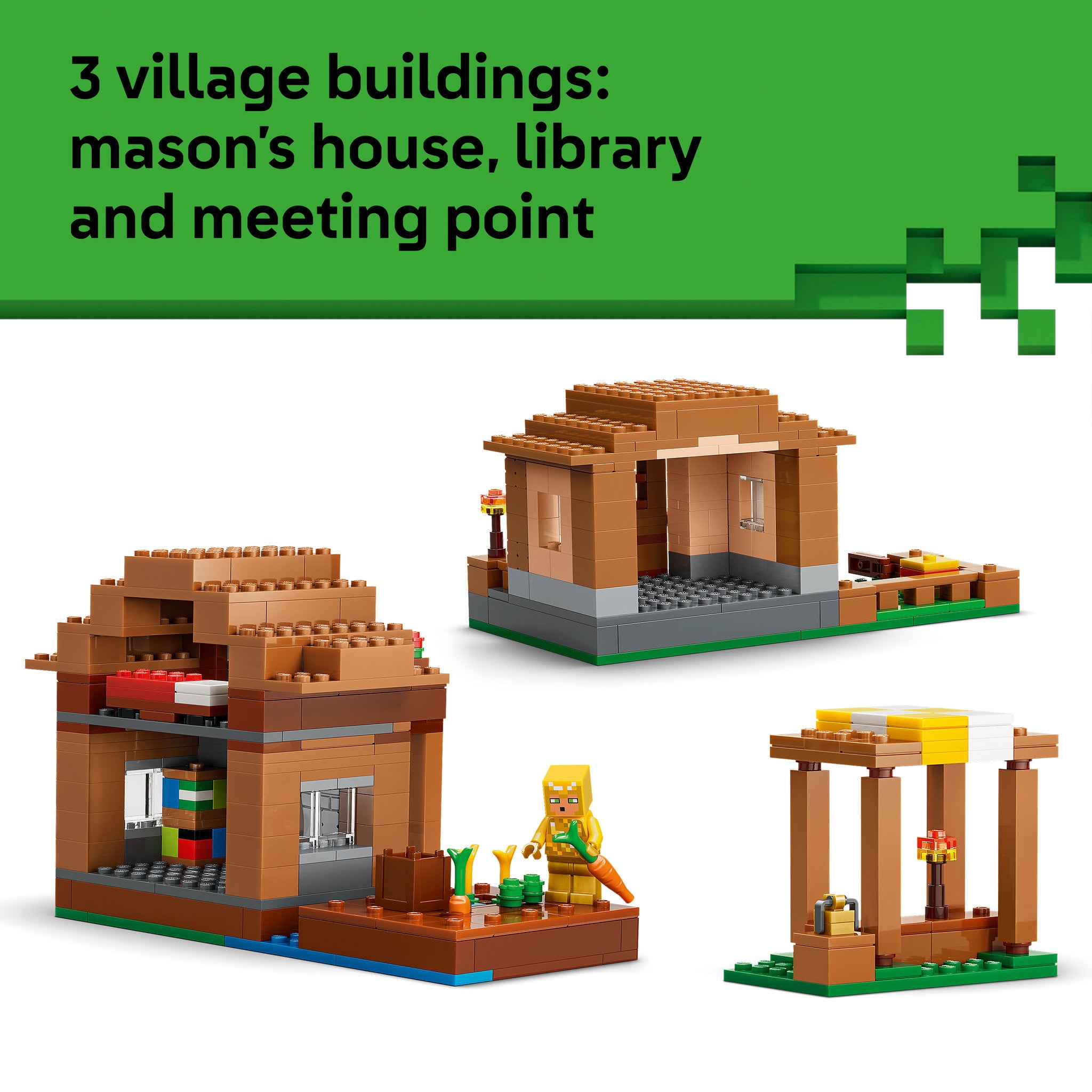 LEGO 21596  Minecraft The Village Attack