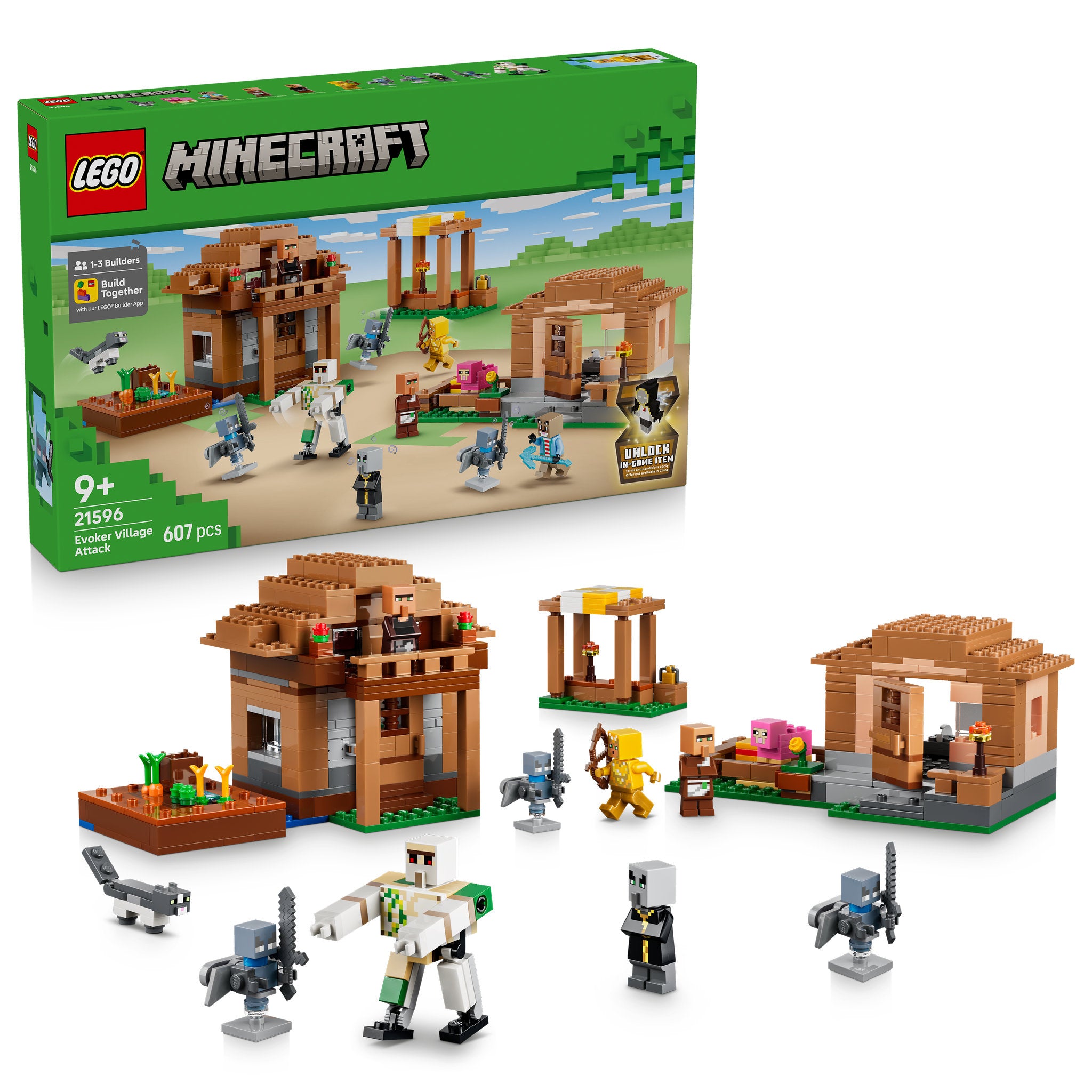 LEGO 21596  Minecraft The Village Attack