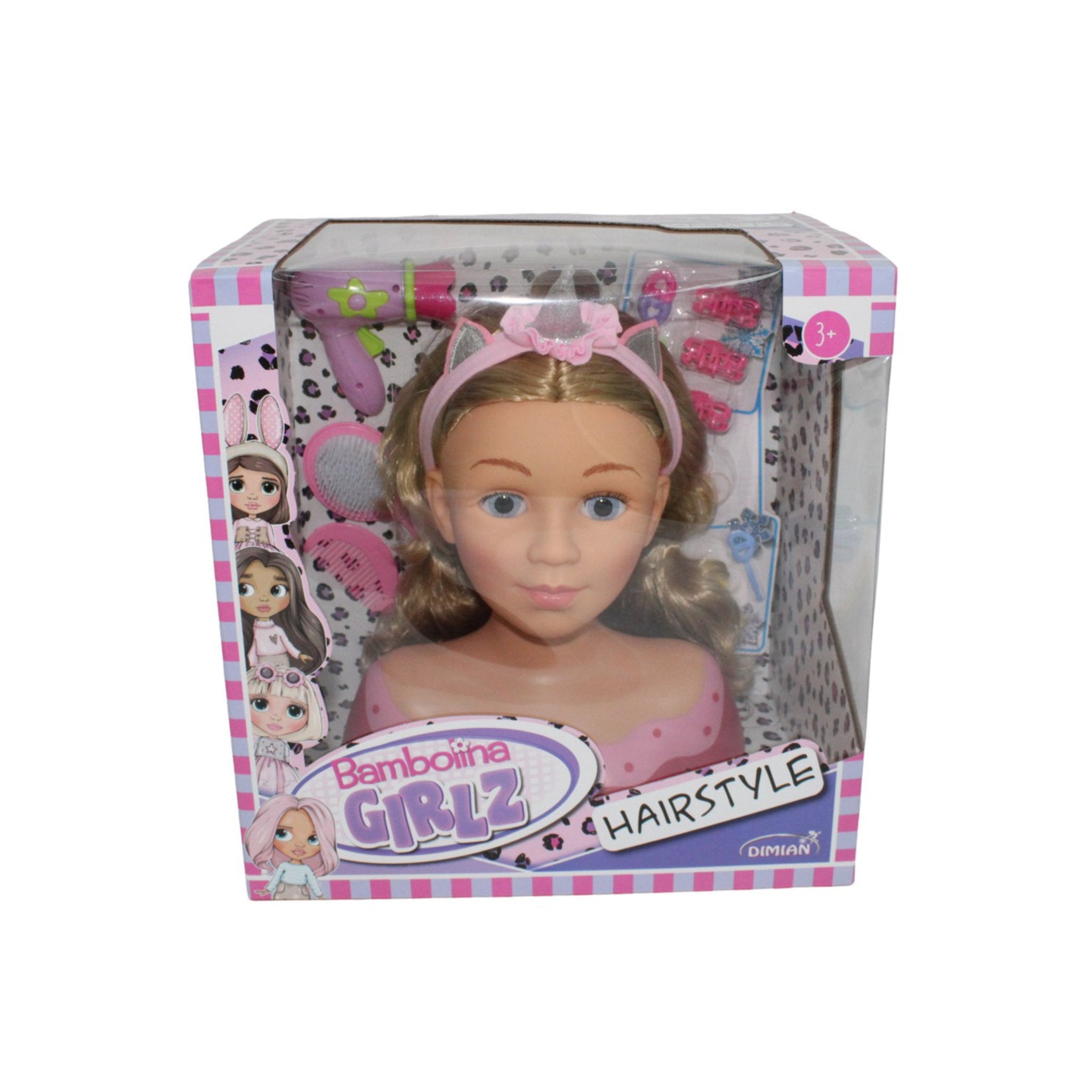 Bambolina Girlz Fashion Styling Head