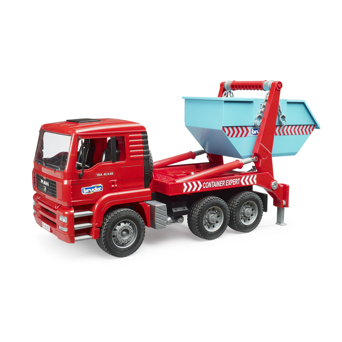 Bruder 1:16 Commerical MAN TGA Skip Container Expert Truck