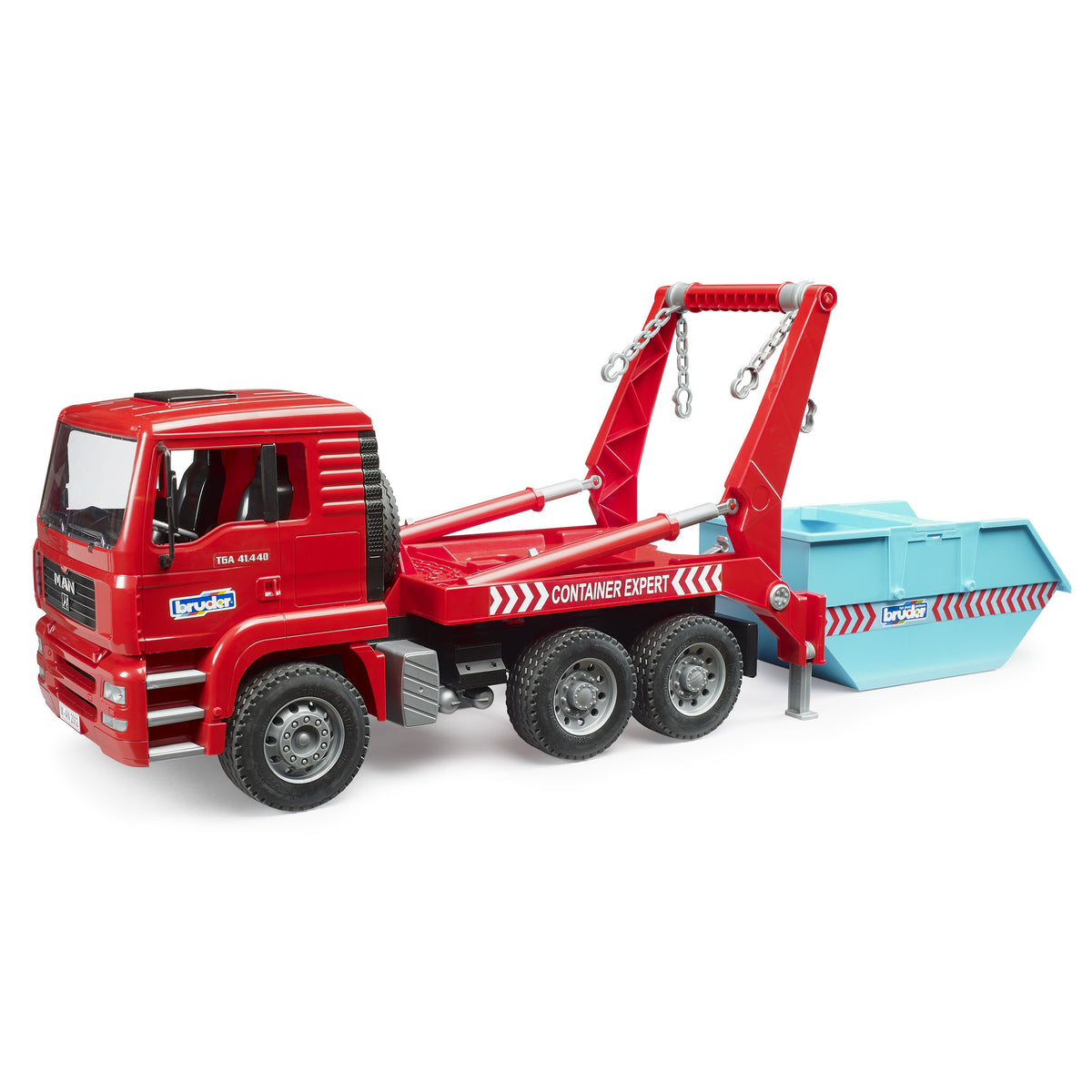 Bruder 1:16 Commerical MAN TGA Skip Container Expert Truck