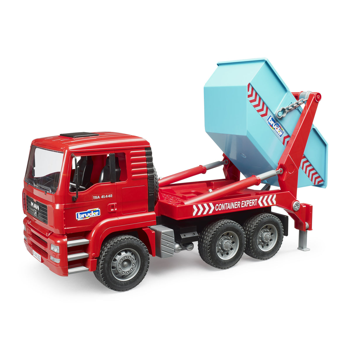 Bruder 1:16 Commerical MAN TGA Skip Container Expert Truck