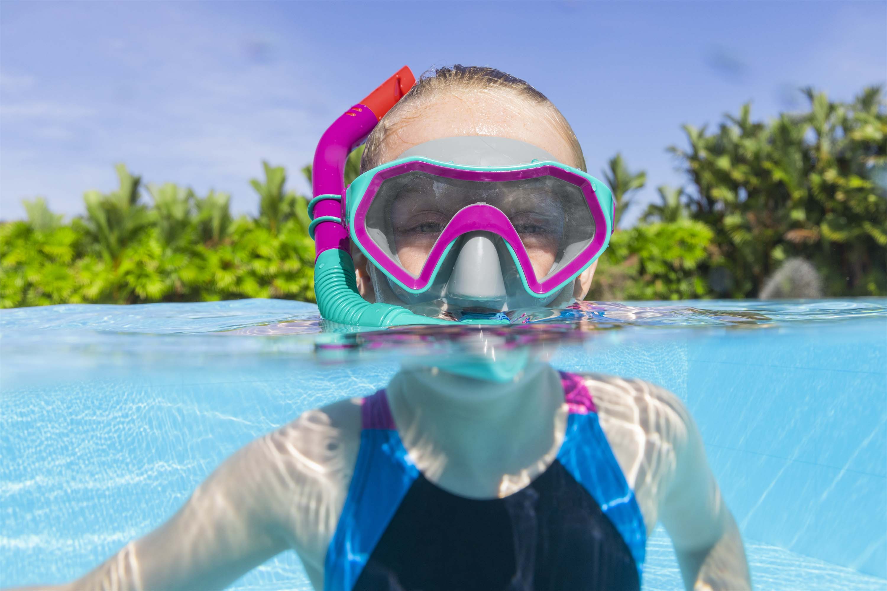 Bestway Crusader Snorkel Mask Assorted Styles