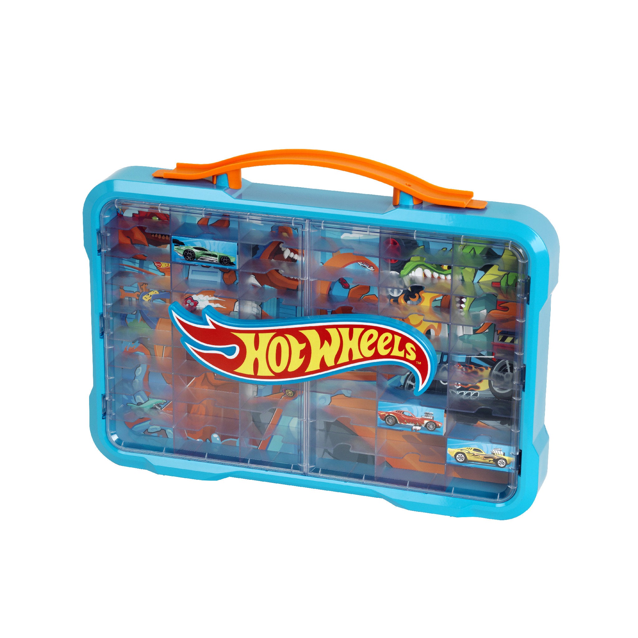 Hot Wheels 54-Car Collection Carry Case With Illuminated Logo