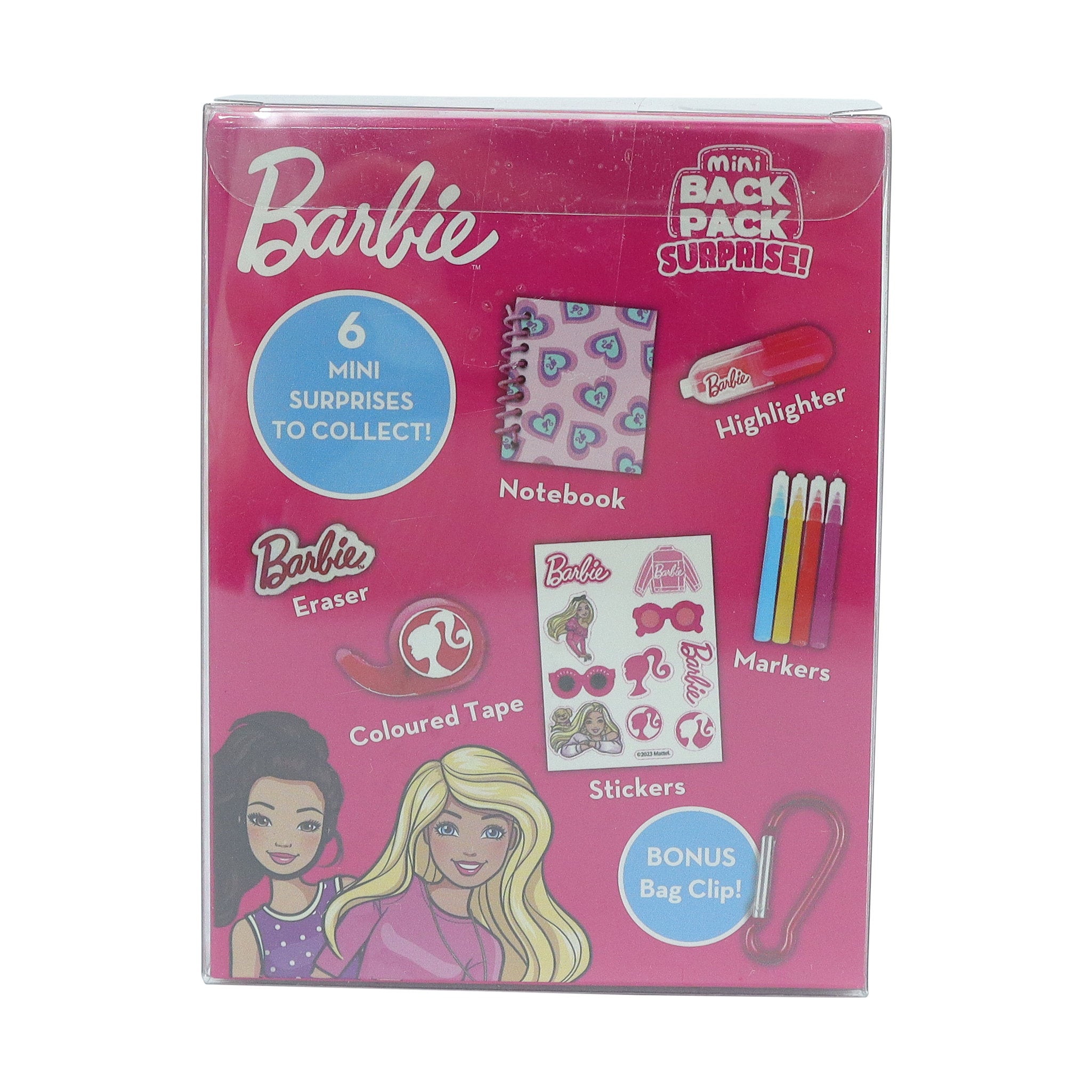 Barbie Mini Backpack Surprise - Purple Leopard